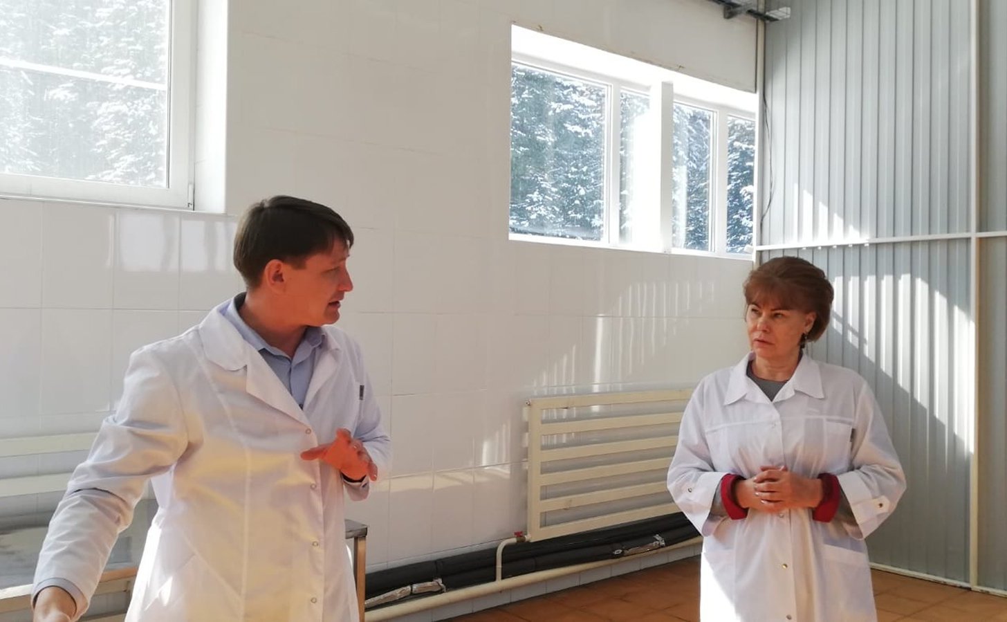 Татьяна Гигель в ходе рабочей командировки по региону встретилась с коллективом Чойского молочного завода