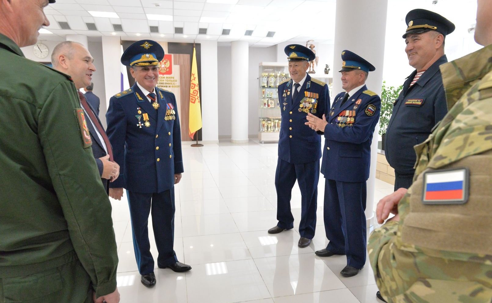 Николай Федоров принял участие в посвященных Дню знаний торжественных мероприятиях в Чувашском кадетском корпусе Приволжского федерального округа имени Героя Советского Союза А.В. Кочетова