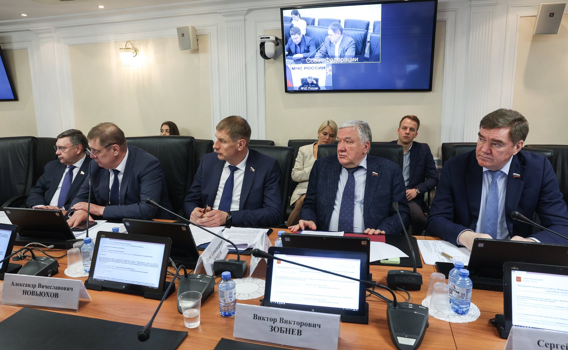 Заседание Комитета Совета Федерации по Регламенту и организации парламентской деятельности