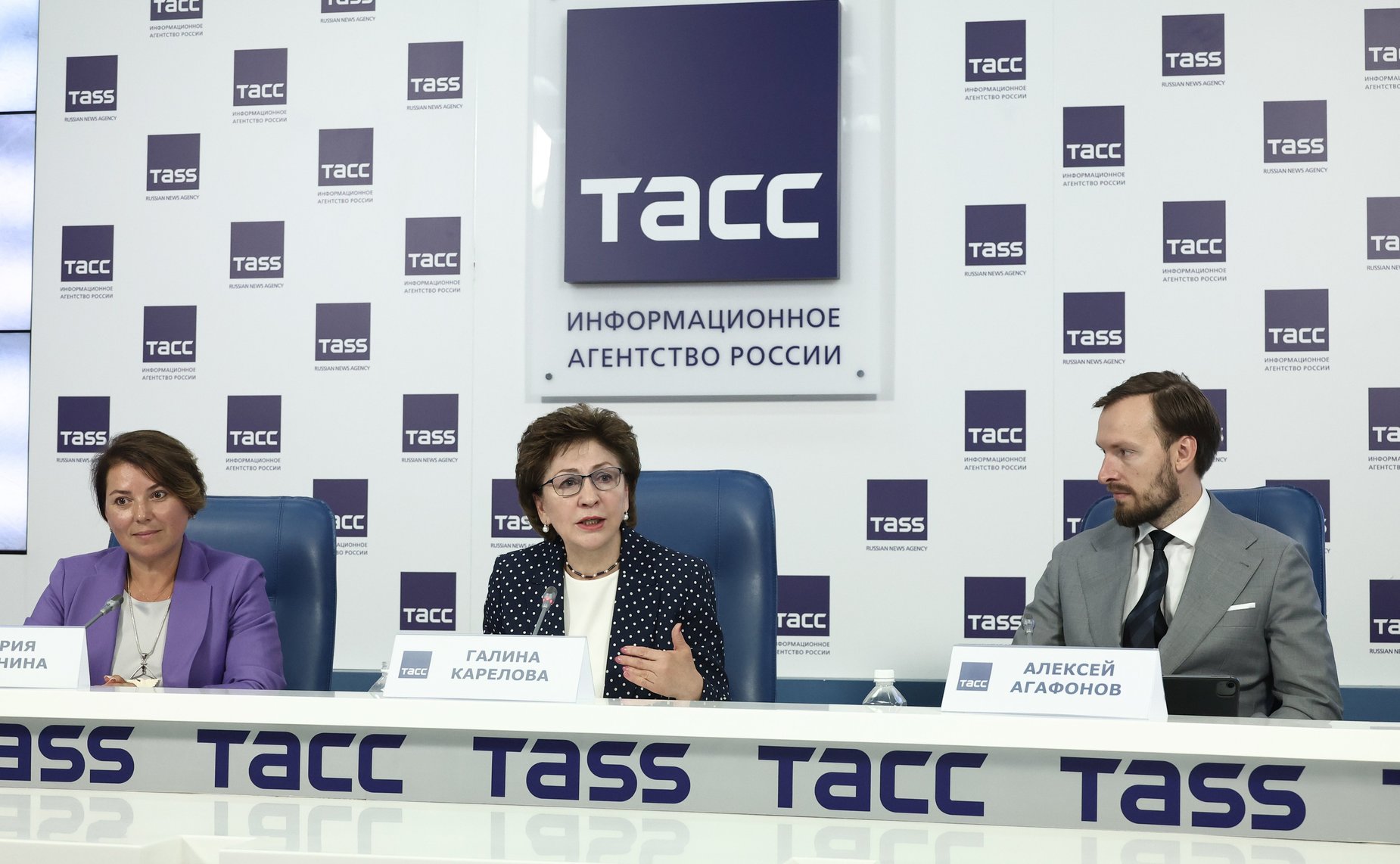 Галина Карелова приняла участие в пресс-конференции, посвященной реализации второго международного потока образовательной программы «Женщина — лидер»