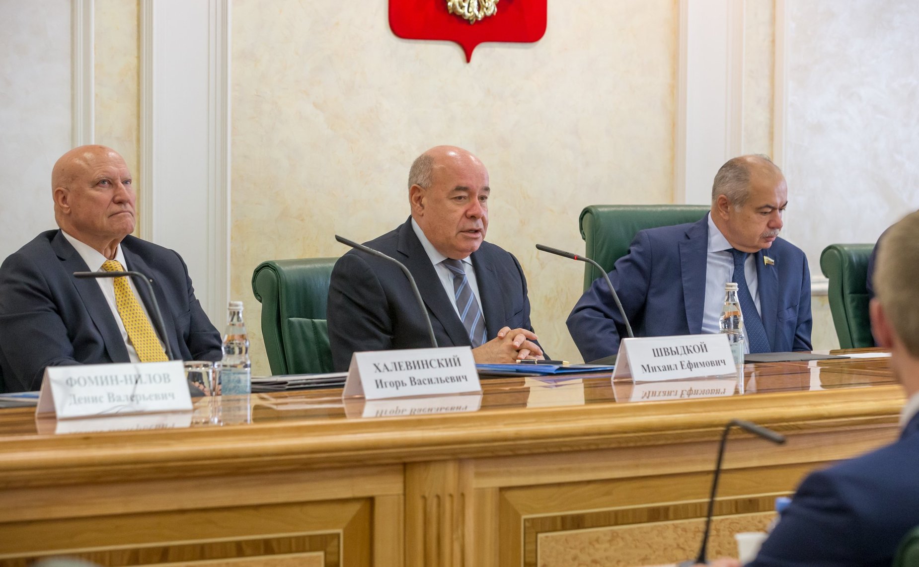 Встреча членов Правления Интеграционного клуба при Председателе СФ с финалистами Конкурса молодых международников СНГ имени А.А. Громыко