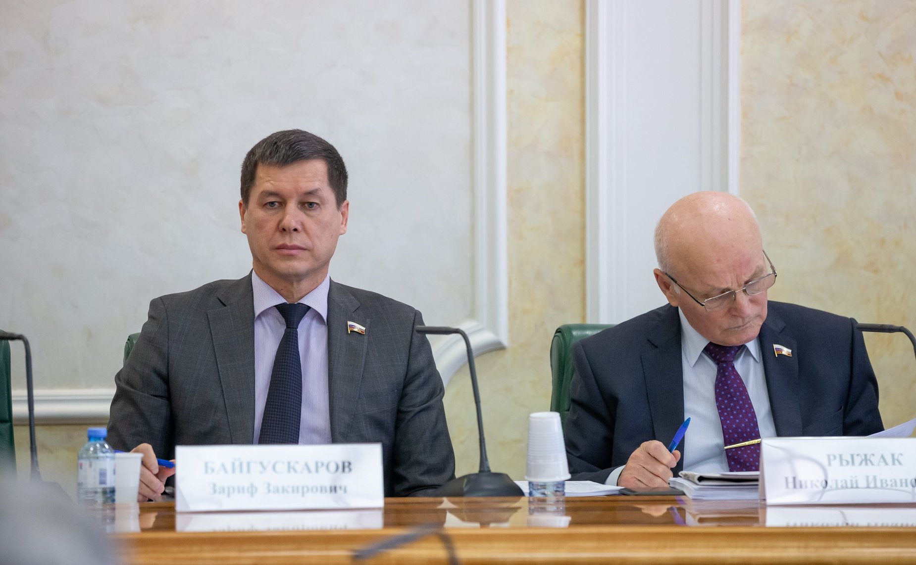 Зариф Байгускаров и Николай Рыжак