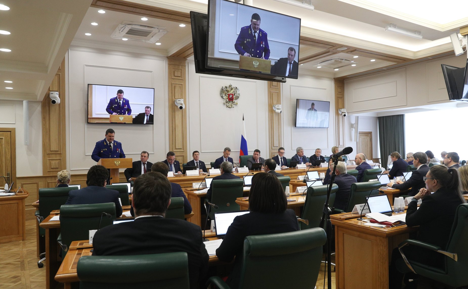 Совместное заседание Комитета СФ по конституционному законодательству и государственному строительству с Комитетом СФ по обороне и безопасности, Комитетом СФ по федеративному устройству, региональной политике, местному самоуправлению и делам Севера