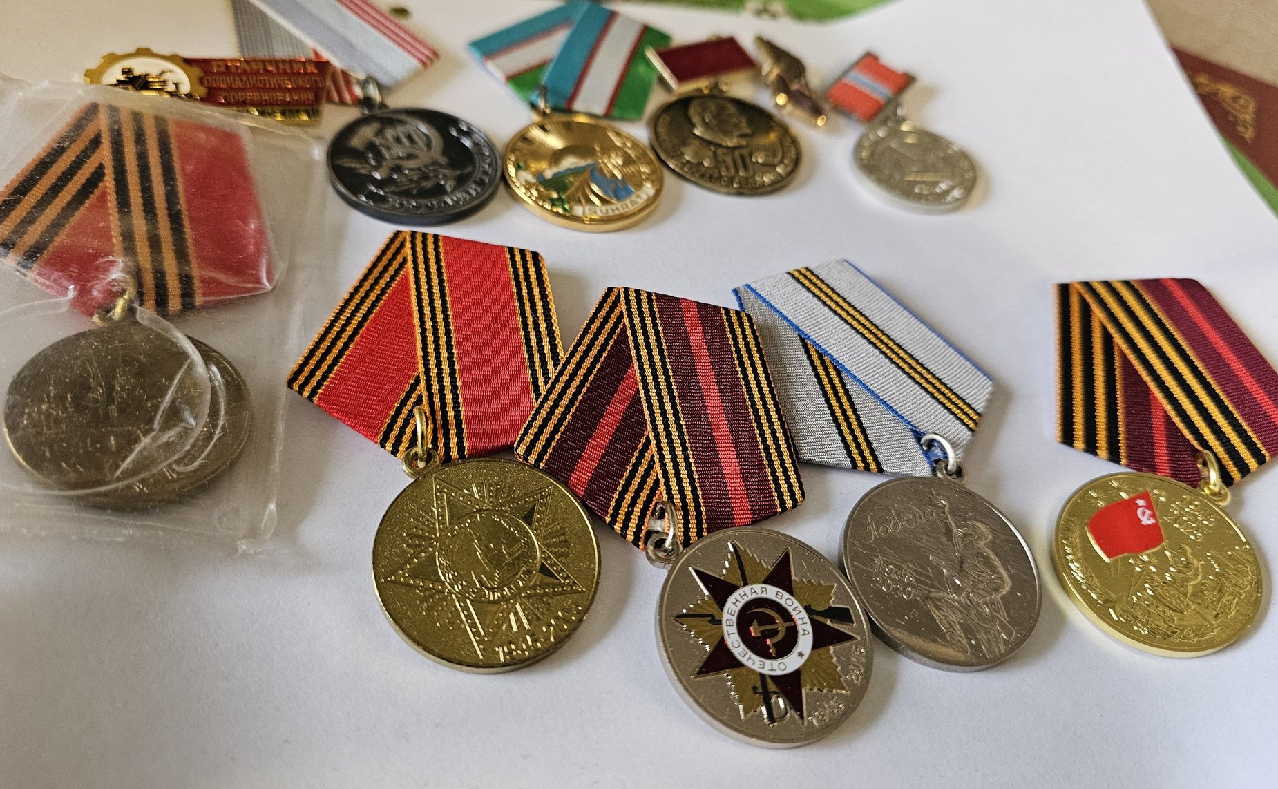 Александр Двойных встретился с ветераном Великой Отечественной войны Анной Никитичной Нургалиевой, проживающей в подмосковном Подольске