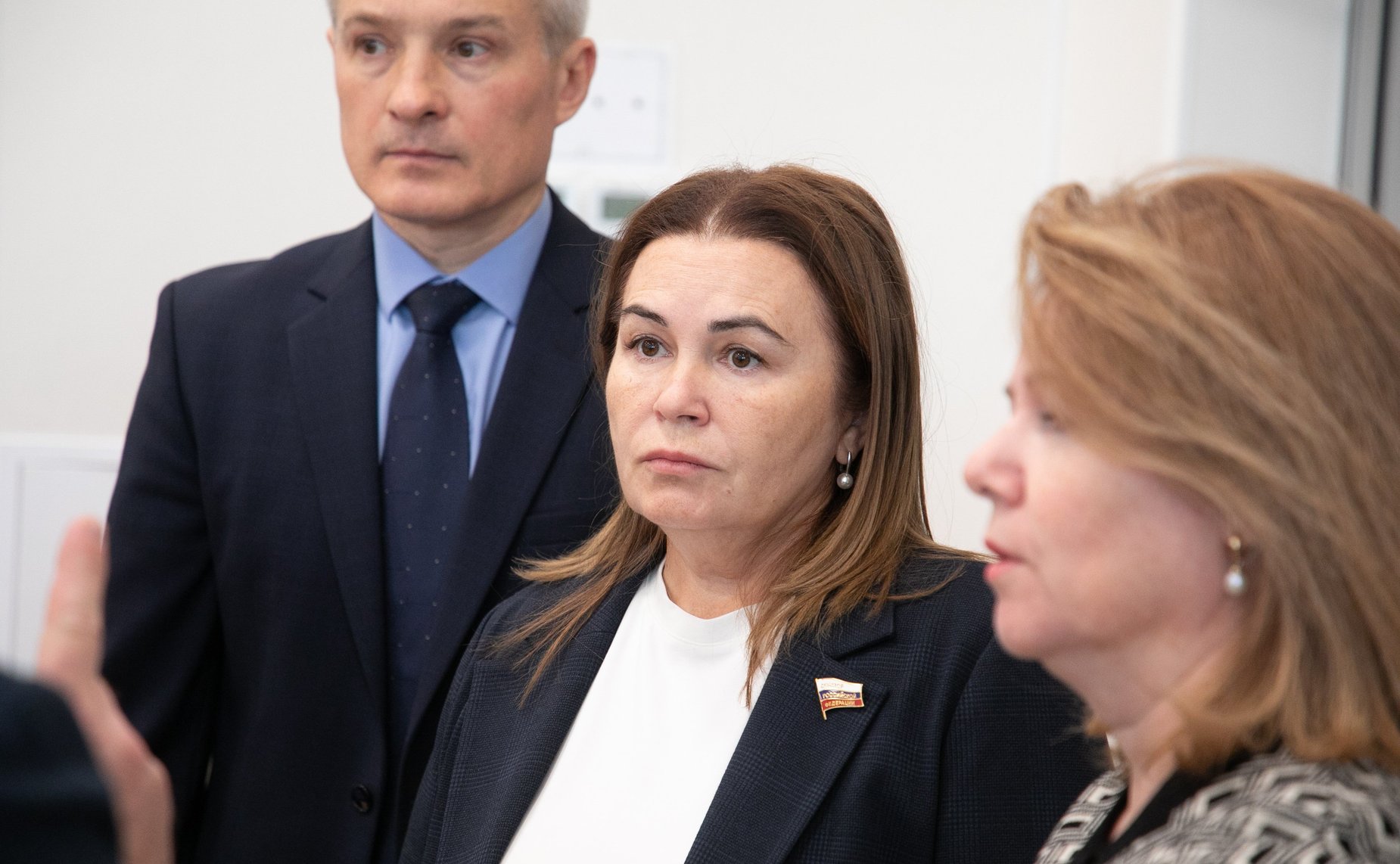 Сенаторы посетили Центр физкультурной и спортивной работы «Олимпия» Тюменского муниципального района