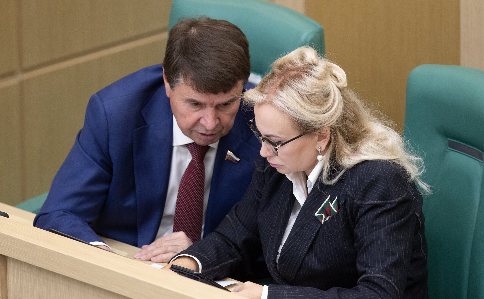 Сергей Цеков и Ольга Ковитиди