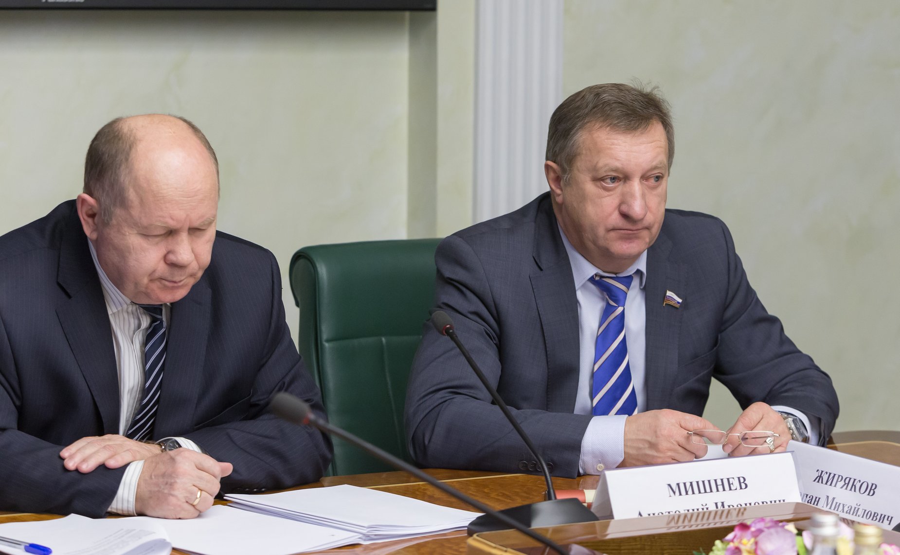 А. Мишнев Заседание Комитета Совета Федерации по аграрно-продовольственной политике и природопользованию