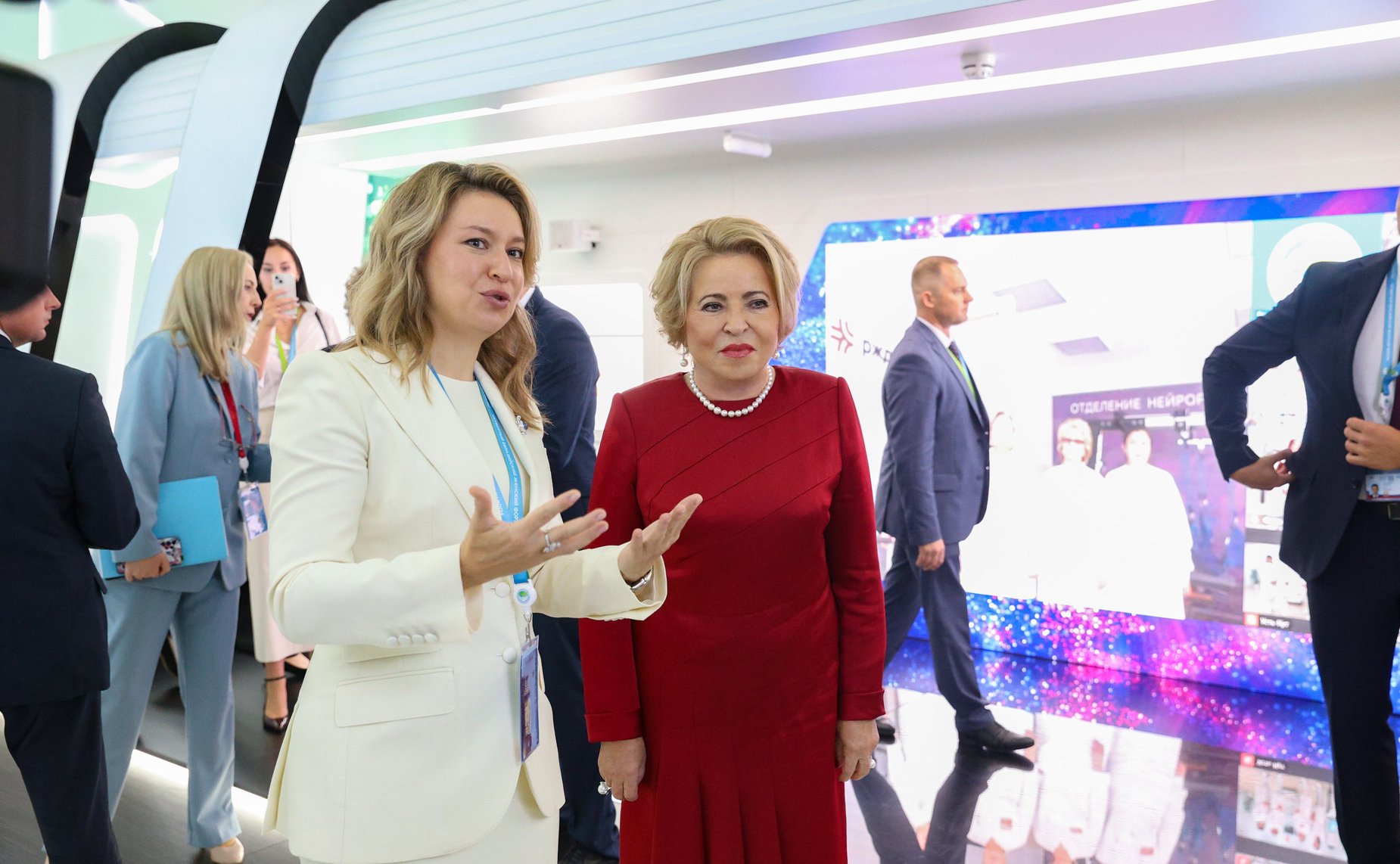 Валентина Матвиенко приняла участие в презентации интерактивной платформы «Экспедиция в медицину будущего»