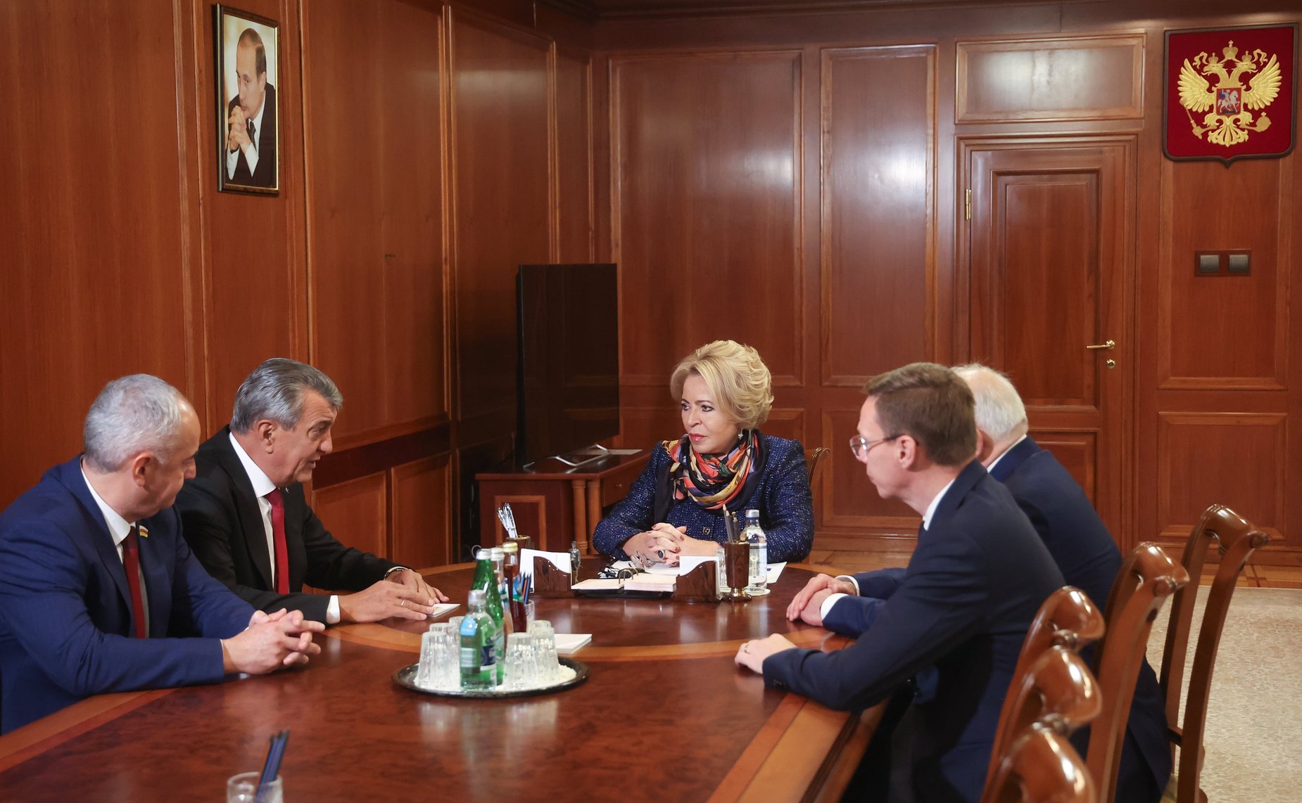 Встреча Председателя Совета Федерации Валентины Матвиенко с руководством Республики Северная Осетия-Алания
