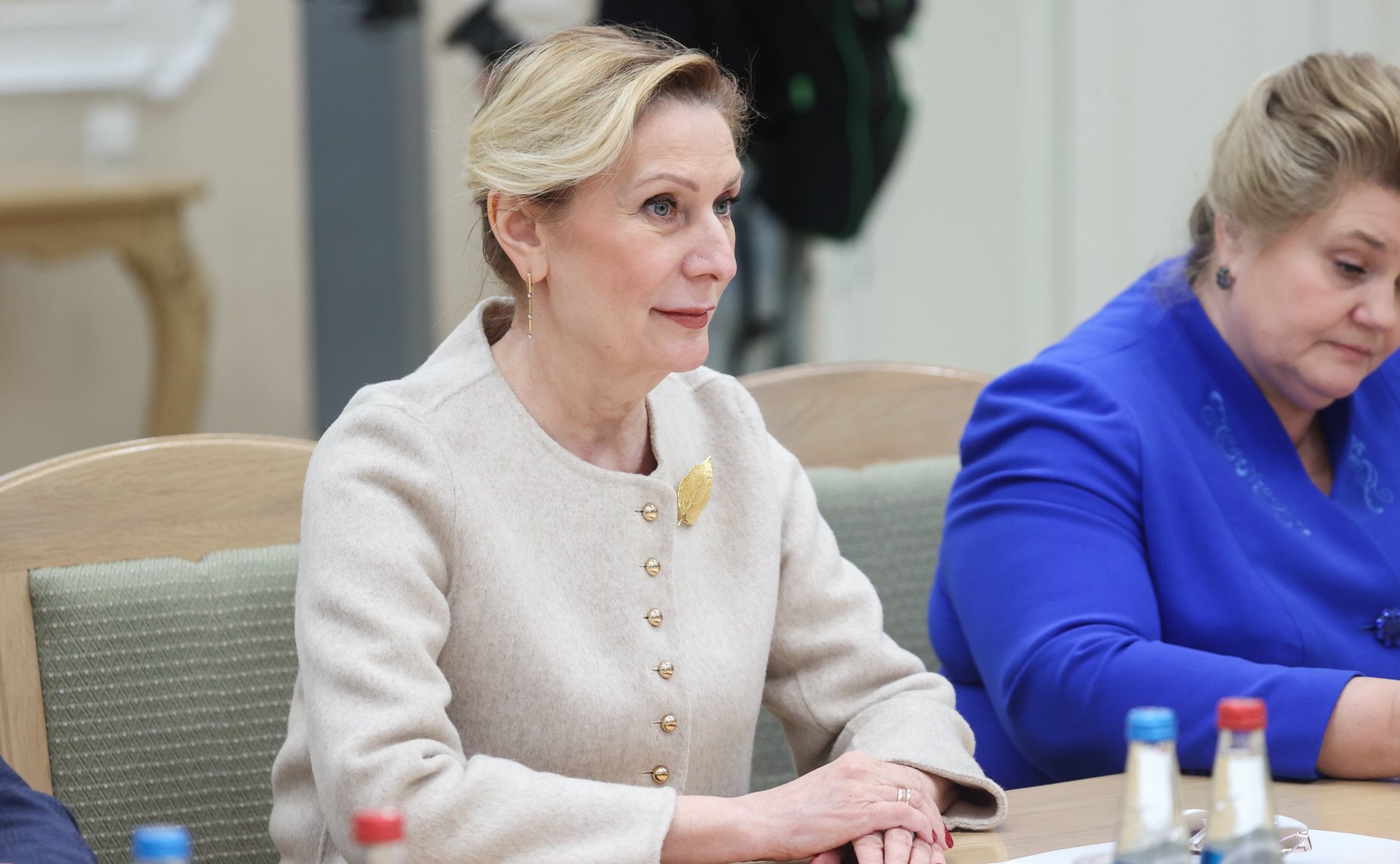 Встреча заместителя Председателя Совета Федерации Инны Святенко с Председателем Совета Республики Национального собрания Беларуси Натальей Кочановой