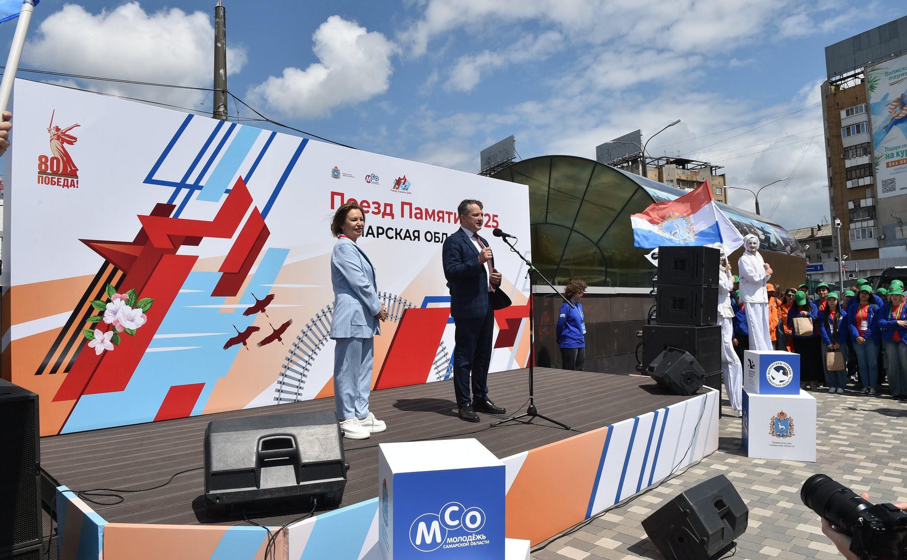 Участники проекта «Поезд Памяти» прибыли в Самару