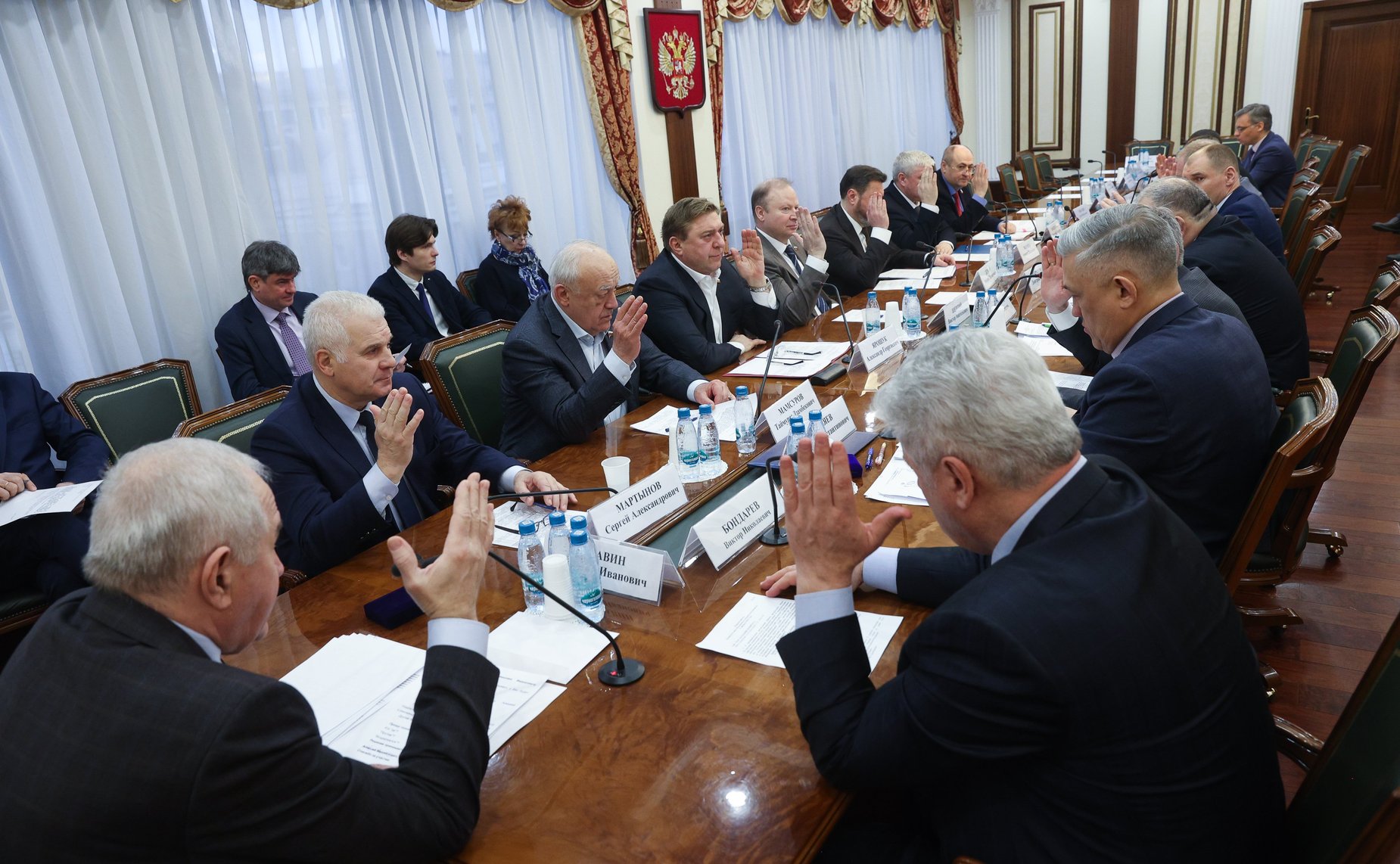 Заседание Комитета Совета Федерации по обороне и безопасности