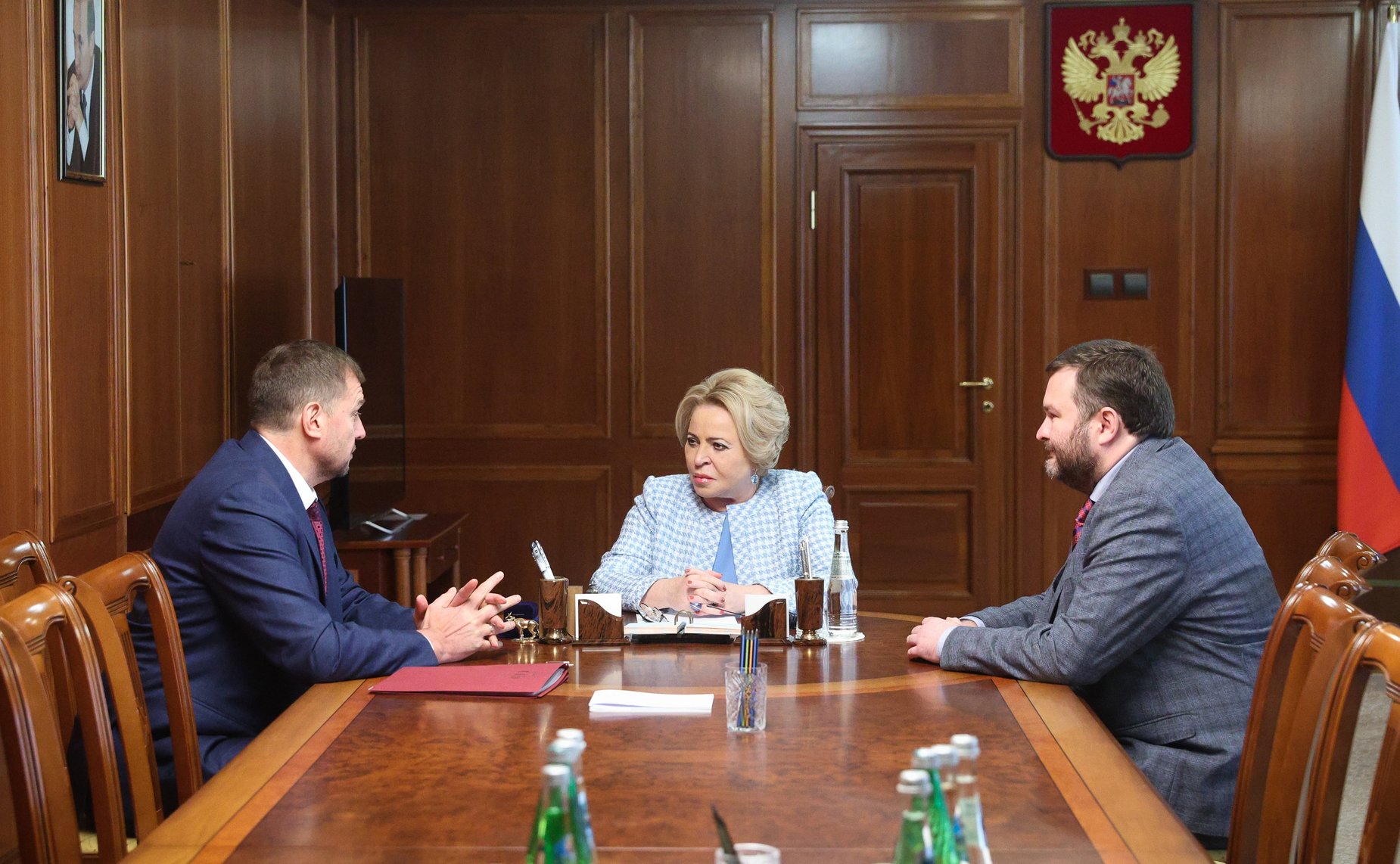 Валентина Матвиенко и губернатор Запорожской области обсудили особенности социально-экономического развития региона