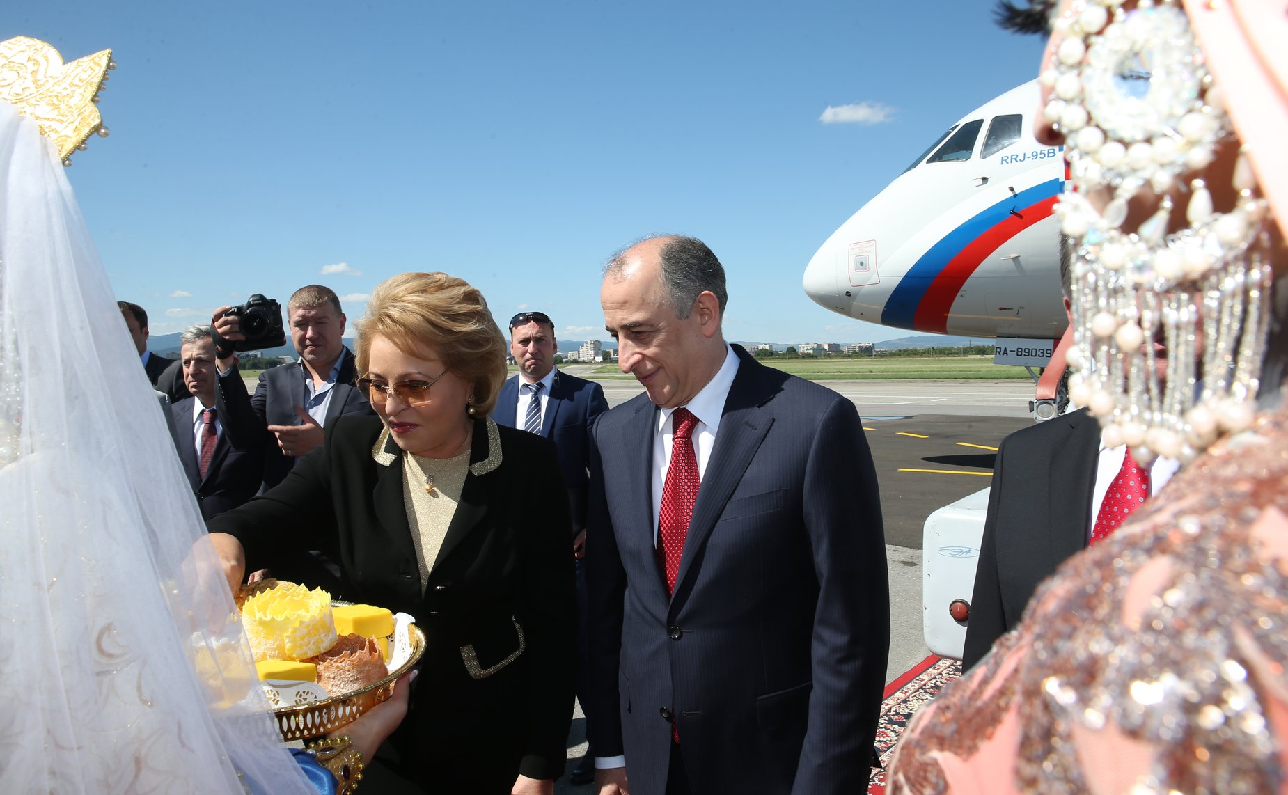 Встреча в аэропорту Нальчика