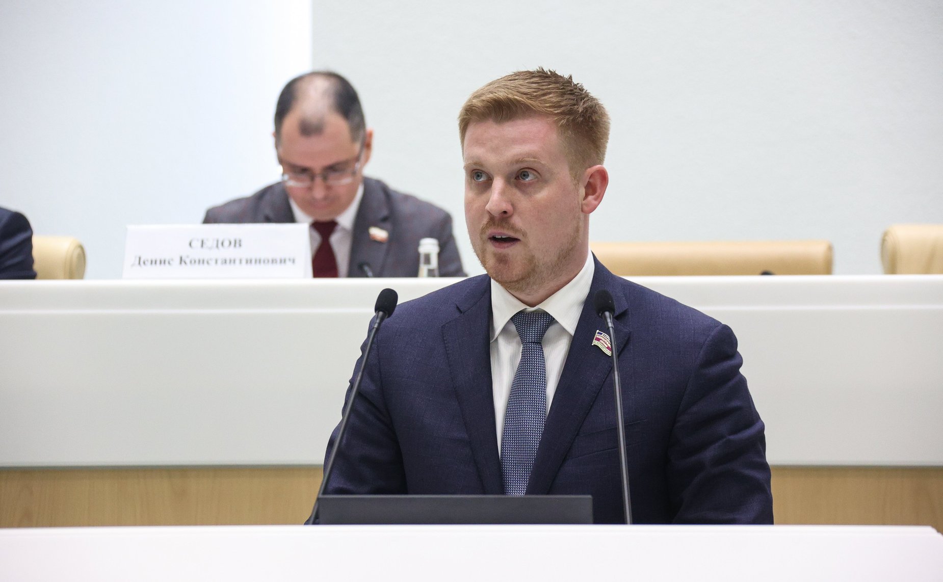 Заседание Палаты молодых законодателей при Совете Федерации