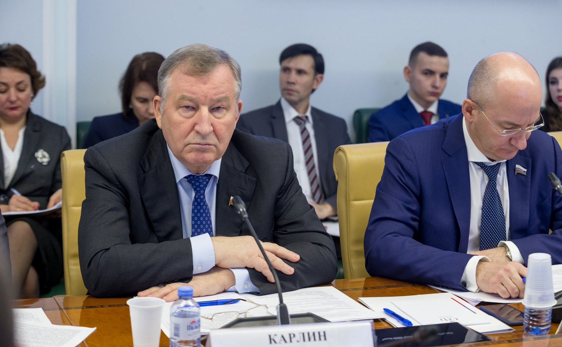 Александр Карлин и Олег Цепкин