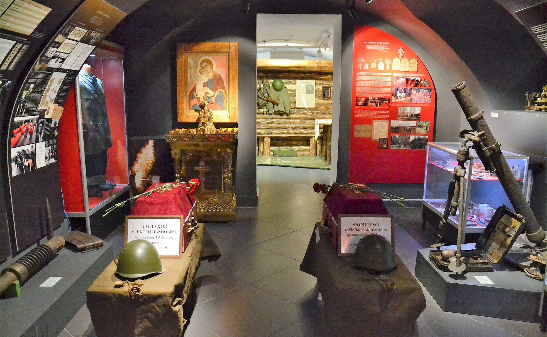 Сенаторы РФ провели в Вязьме патриотическую акцию, посвященную прощанию с воинами, погибшими в годы Великой Отечественной войны