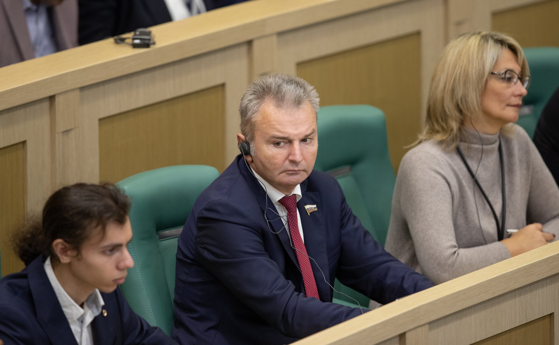 Выступление Президента Египта Абдельфаттаха Ас-Сиси в Совете Федерации