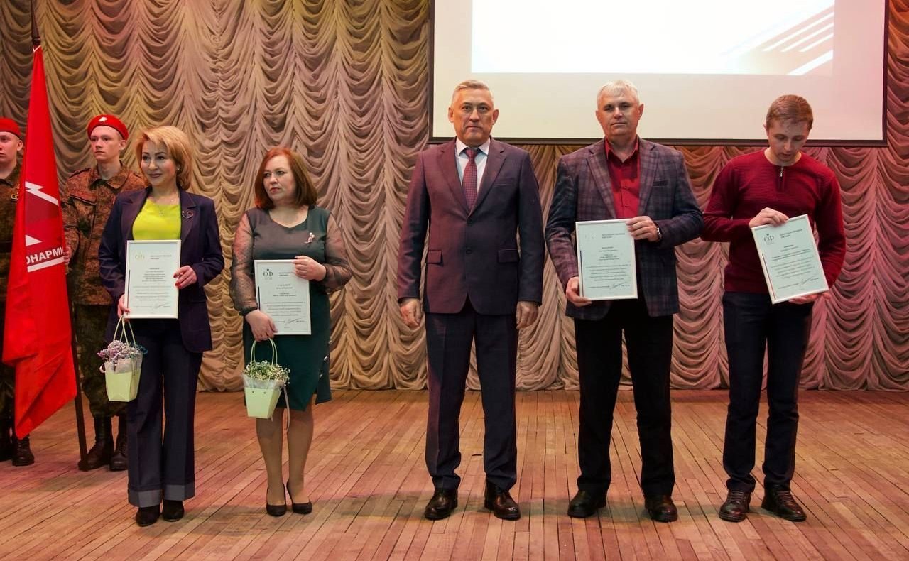 Юрий Валяев принял участие в мероприятии, на котором были подведены итоги работы регионального отделения детско-юношеского военно-патриотического движения «Юнармия» за 2023 г