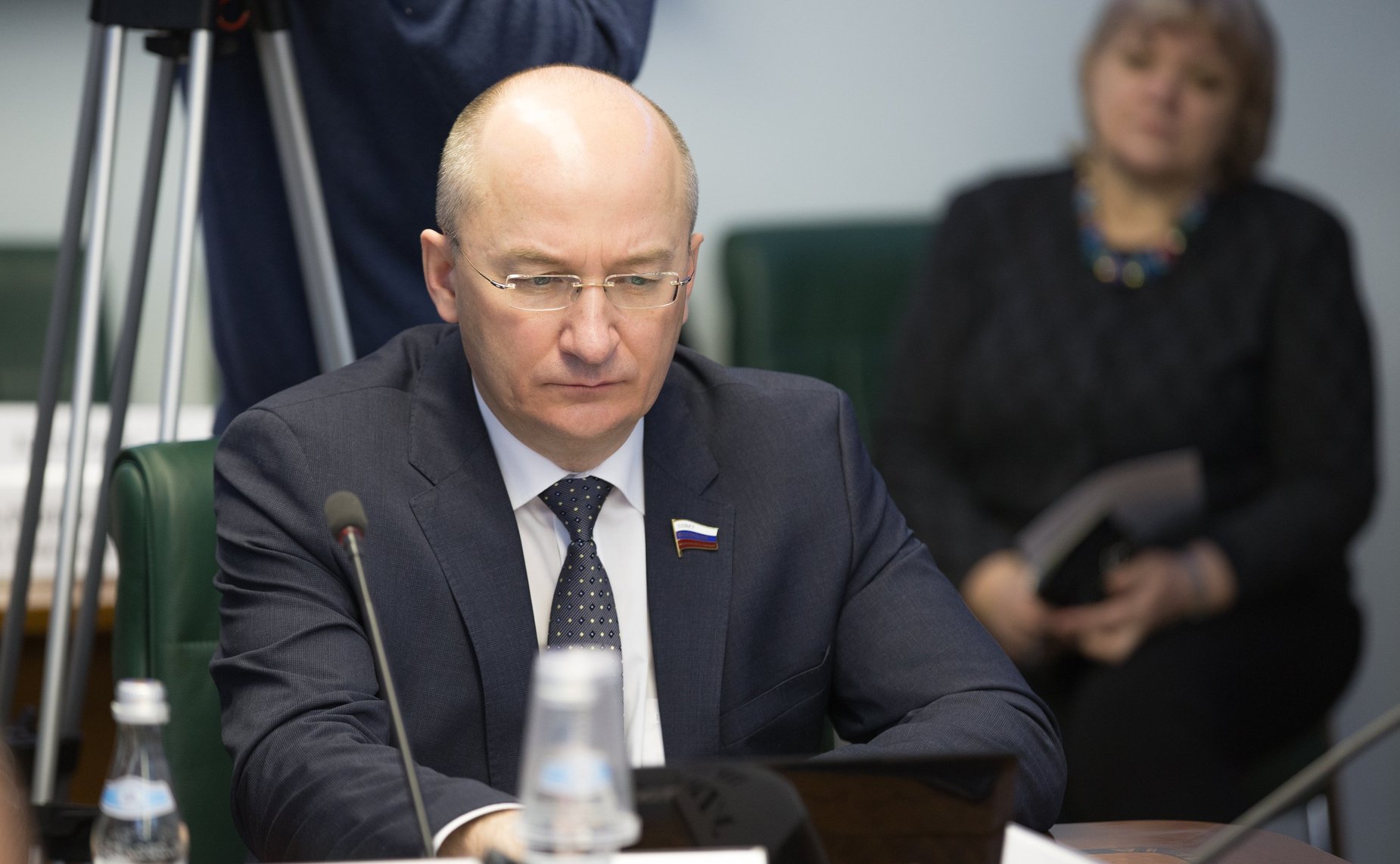 О. Цепкин на расширенном заседании Комитета Совета Федерации по социальной политике с участием представителей государственной власти Челябинской области