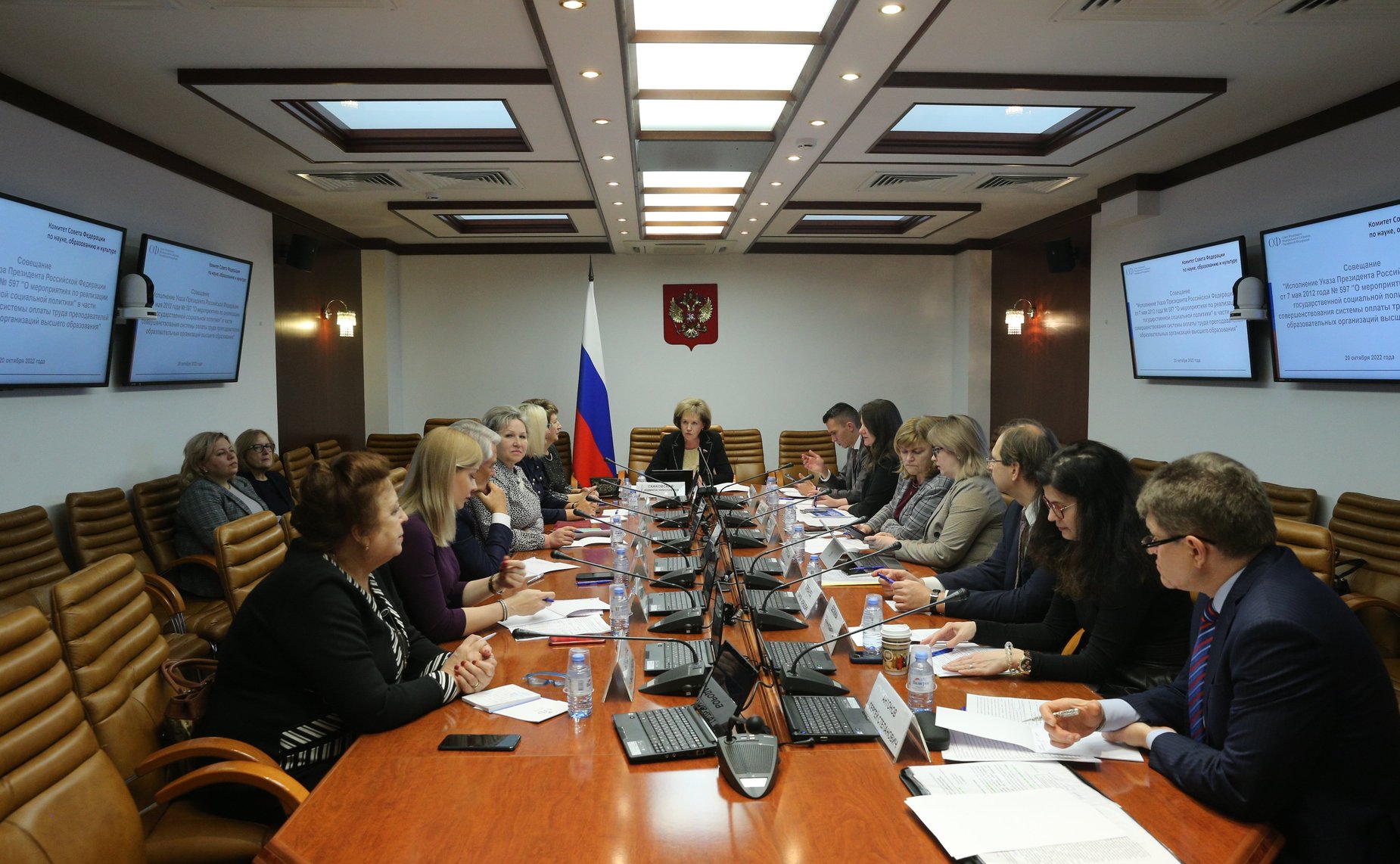 Совещание Комитета СФ по науке, образованию и культуре