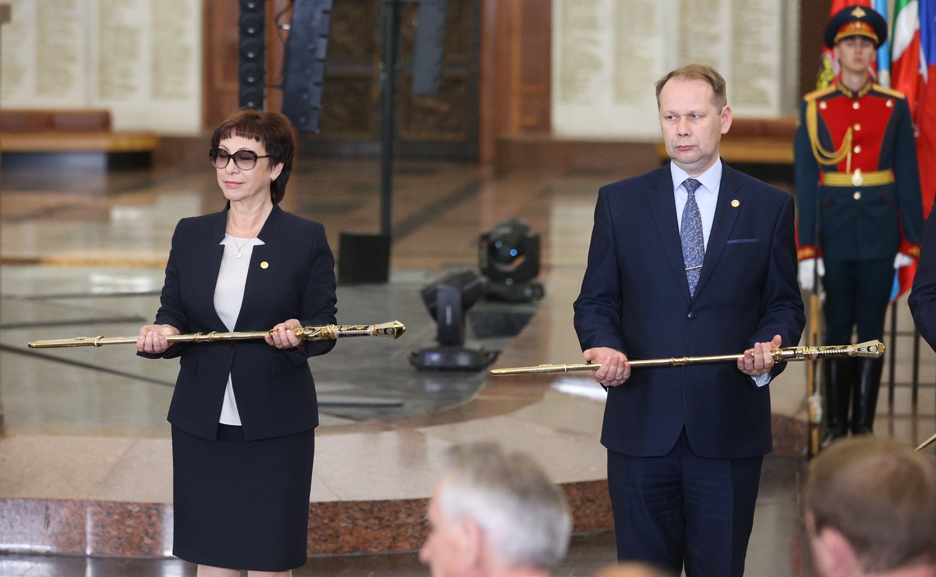 Торжественная церемония передачи «Мечей Победы» Городам воинской славы