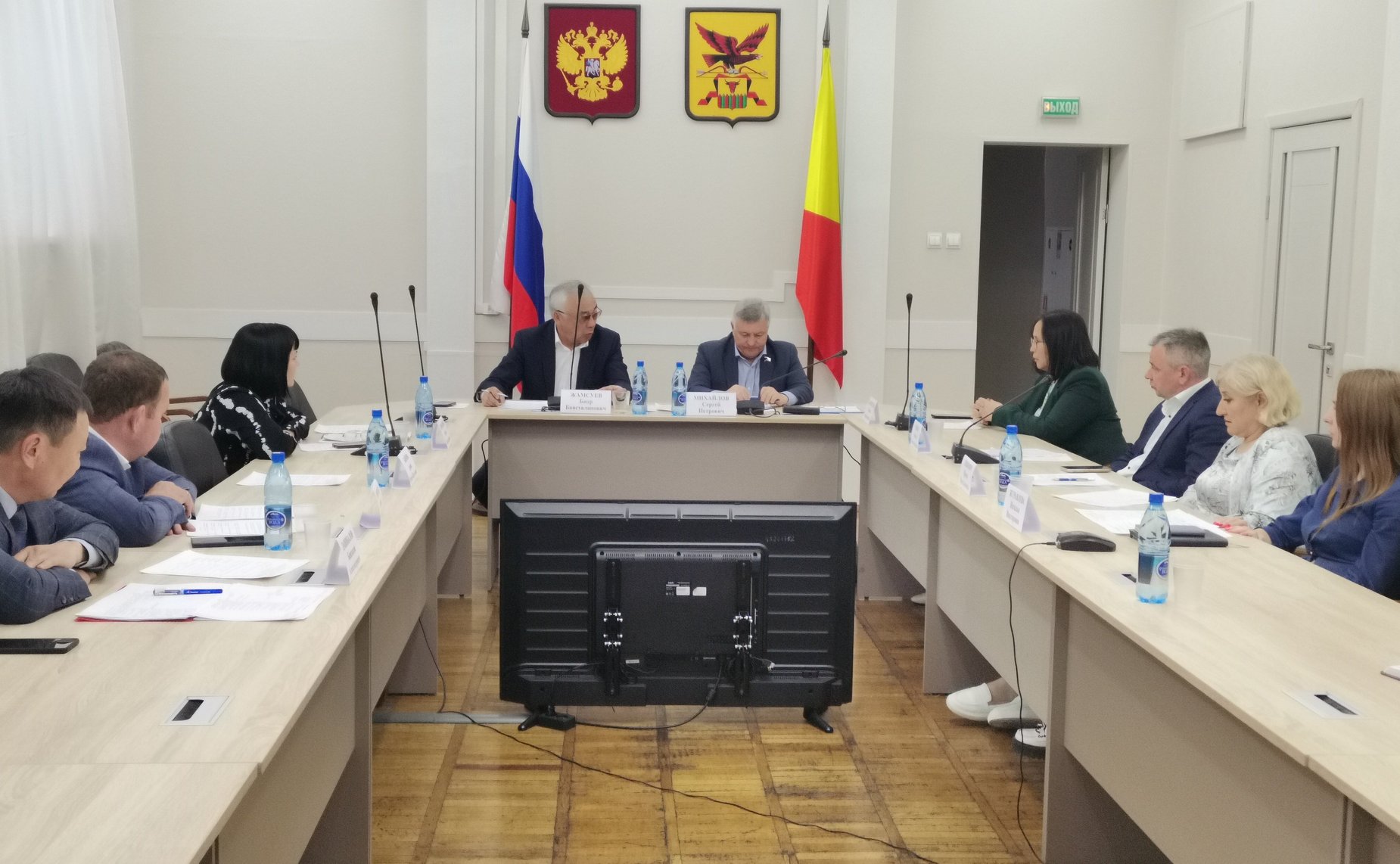 Баир Жамсуев и Сергей Михайлов в ходе работы в регионе оценили ход строительства и реконструкции социальных объектов в Чите