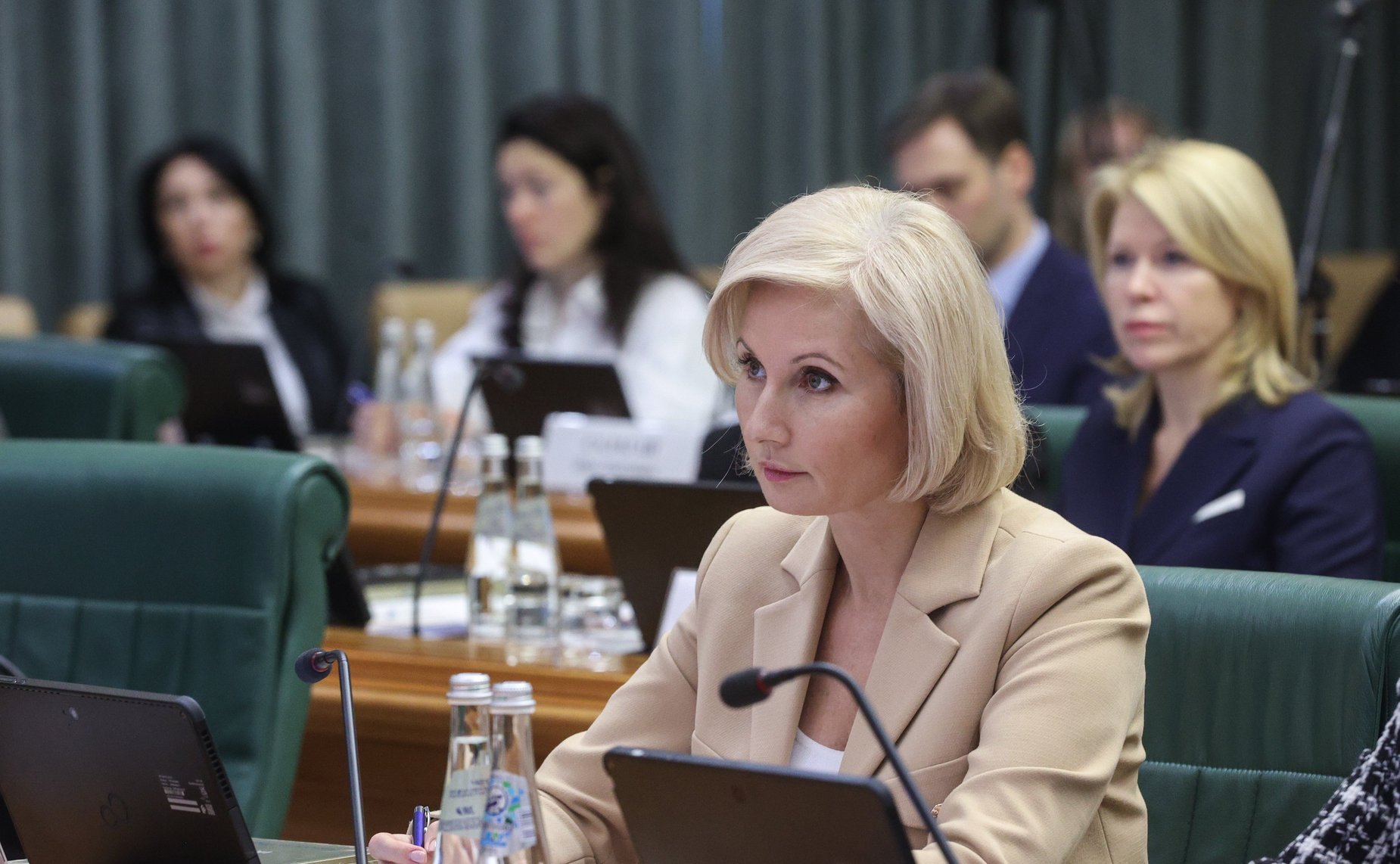 Заседание Организационного комитета четвертого Евразийского женского форума под председательством Председателя Совета Федерации Валентины Матвиенко