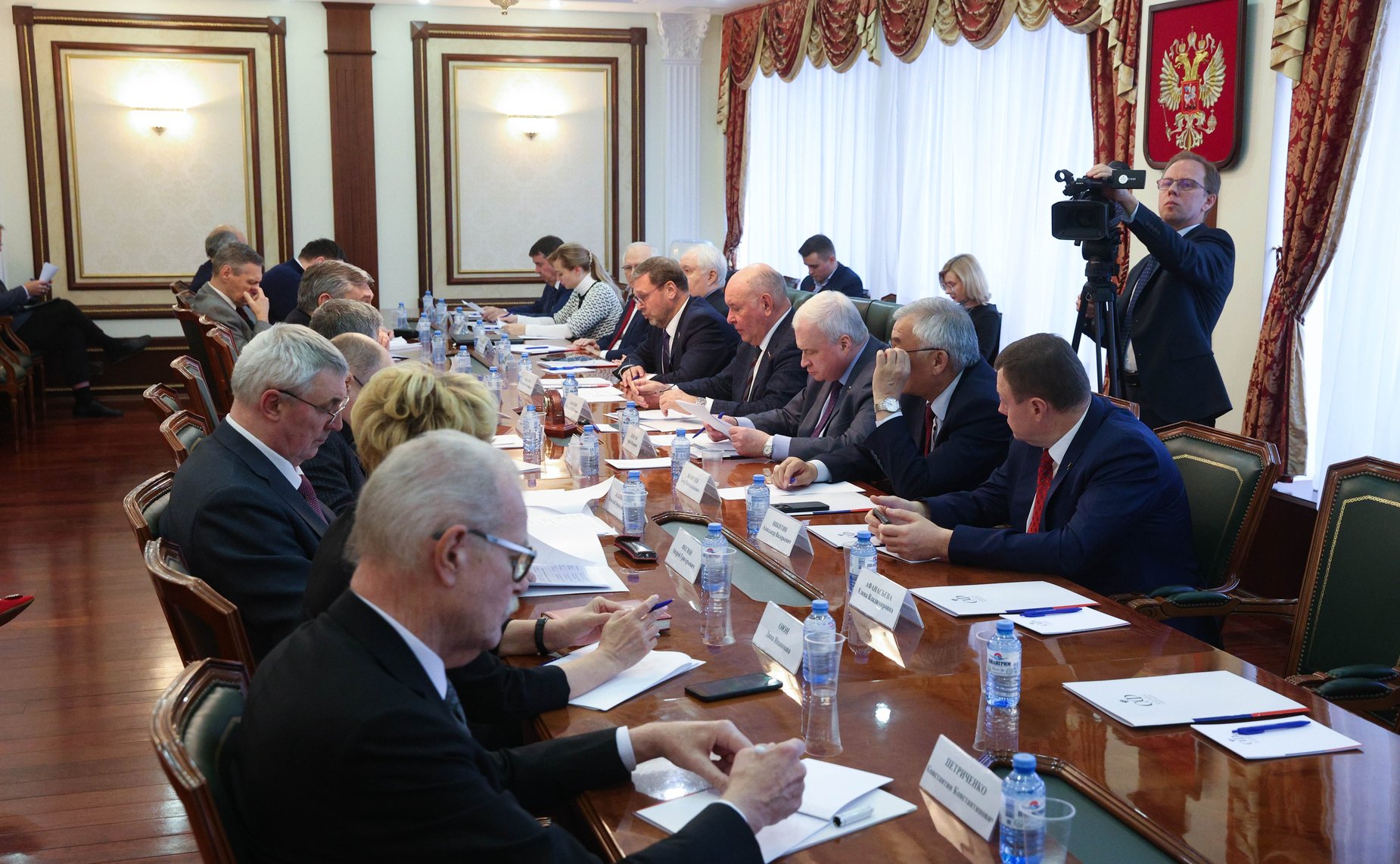 Круглый стол Комитета СФ по международным делам совместно с Комитетом СФ по экономической политике «Возрастающее значение российско-китайского сотрудничества в условиях формирования нового мирового порядка»