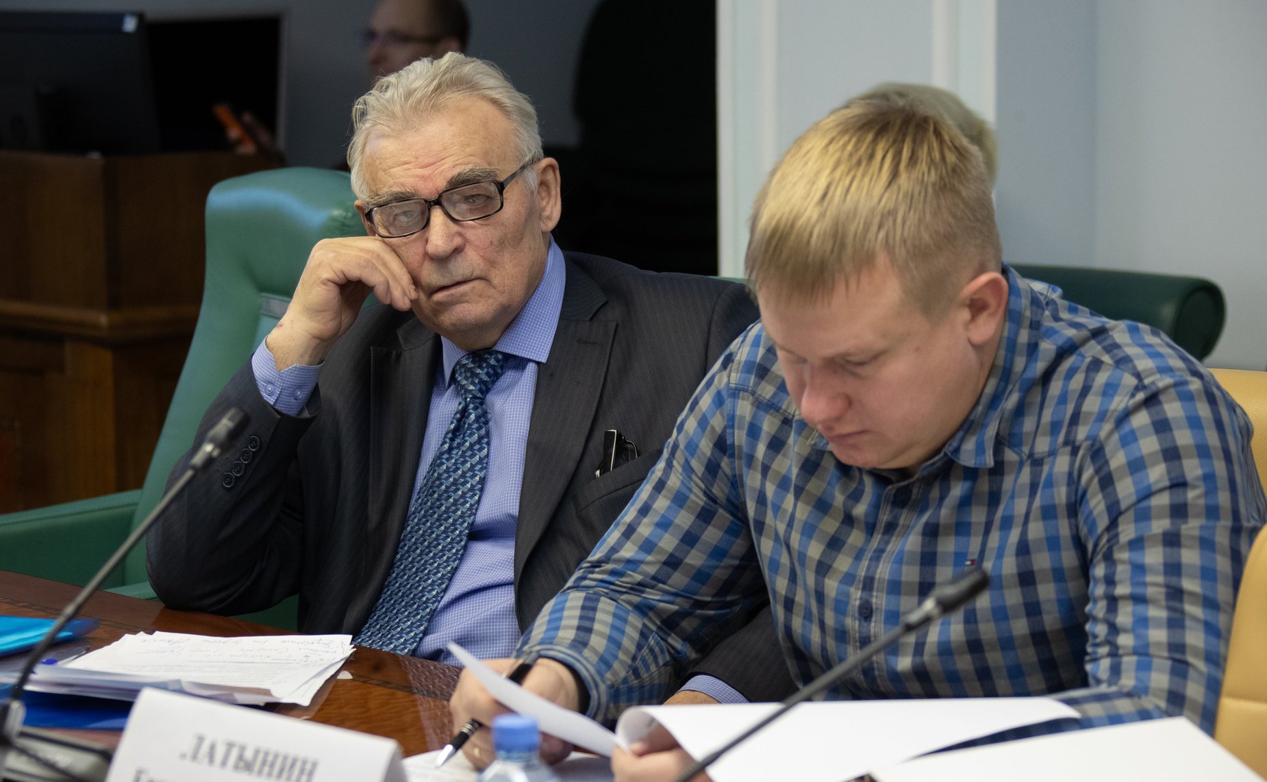 Встреча С. Митина с представителями науки и бизнес-сообщества по подготовке парламентских слушаний