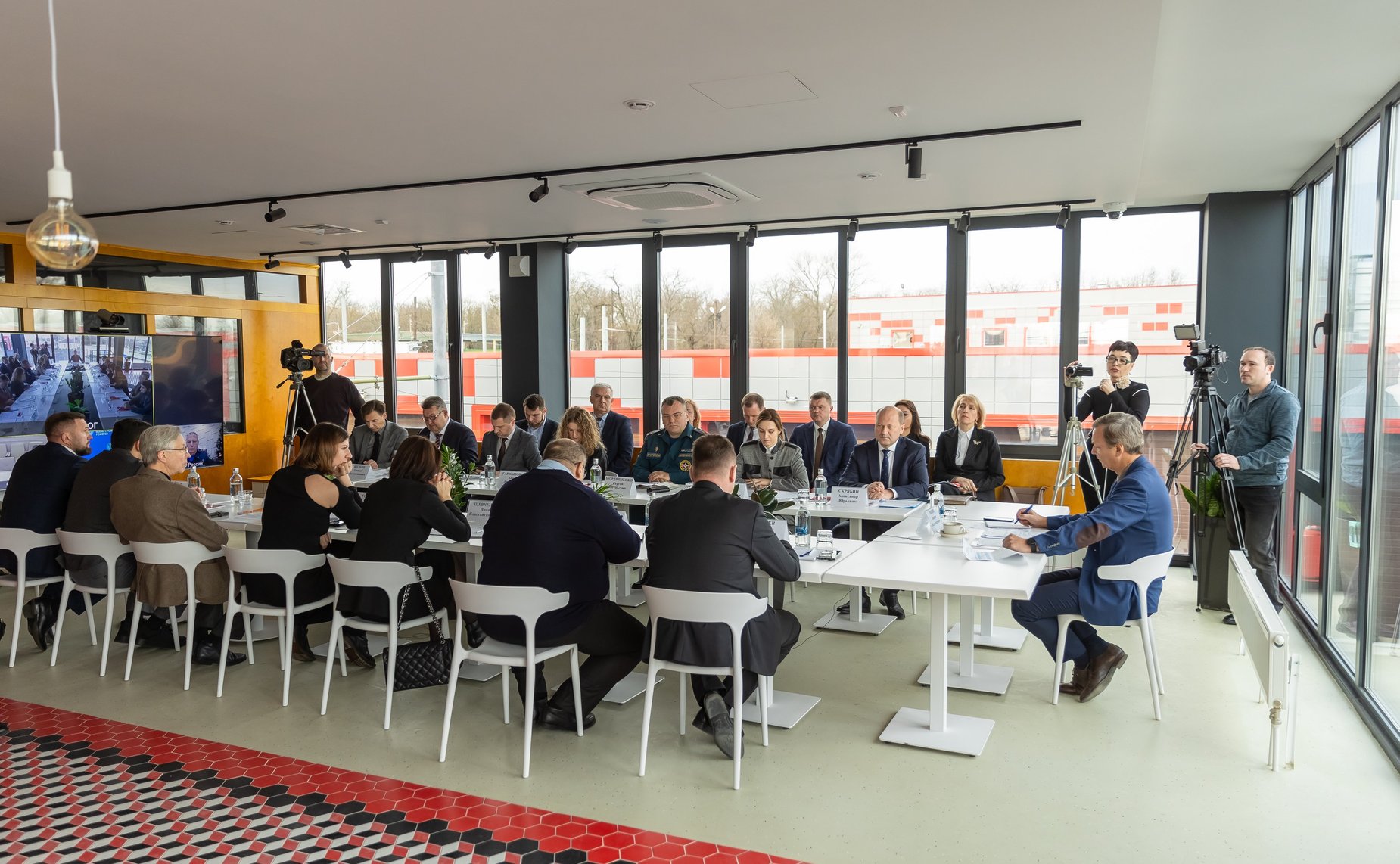 Рабочая поездка первого заместителя Председателя Совета Федерации Андрея Яцкина в Ростовскую область