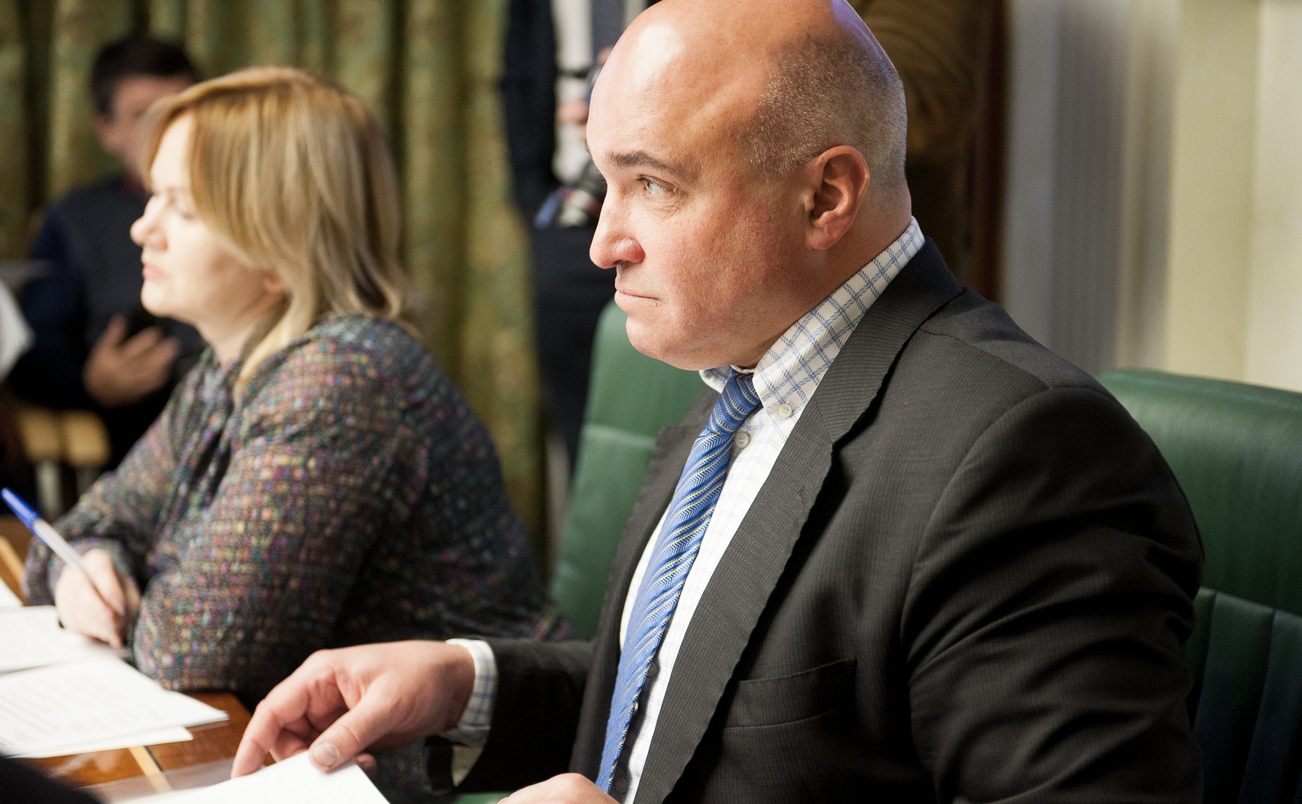 К. Косачев провел «круглый стол» на тему «Создание объективного международного образа России через реализацию государственных программах Российской Федерации»