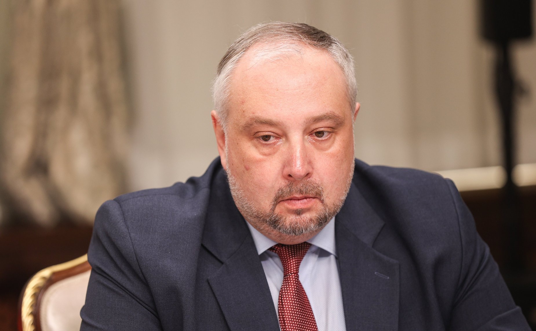 Вячеслав Тимченко провел встречу с Председателем Национального совета Республики Намибии Лукасом Синимбо Мухой