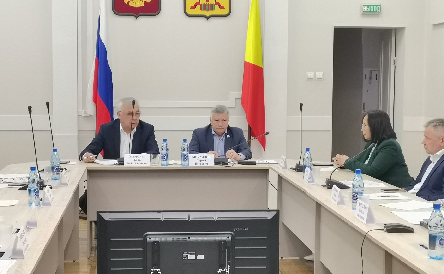 Баир Жамсуев и Сергей Михайлов в ходе работы в регионе оценили ход строительства и реконструкции социальных объектов в Чите