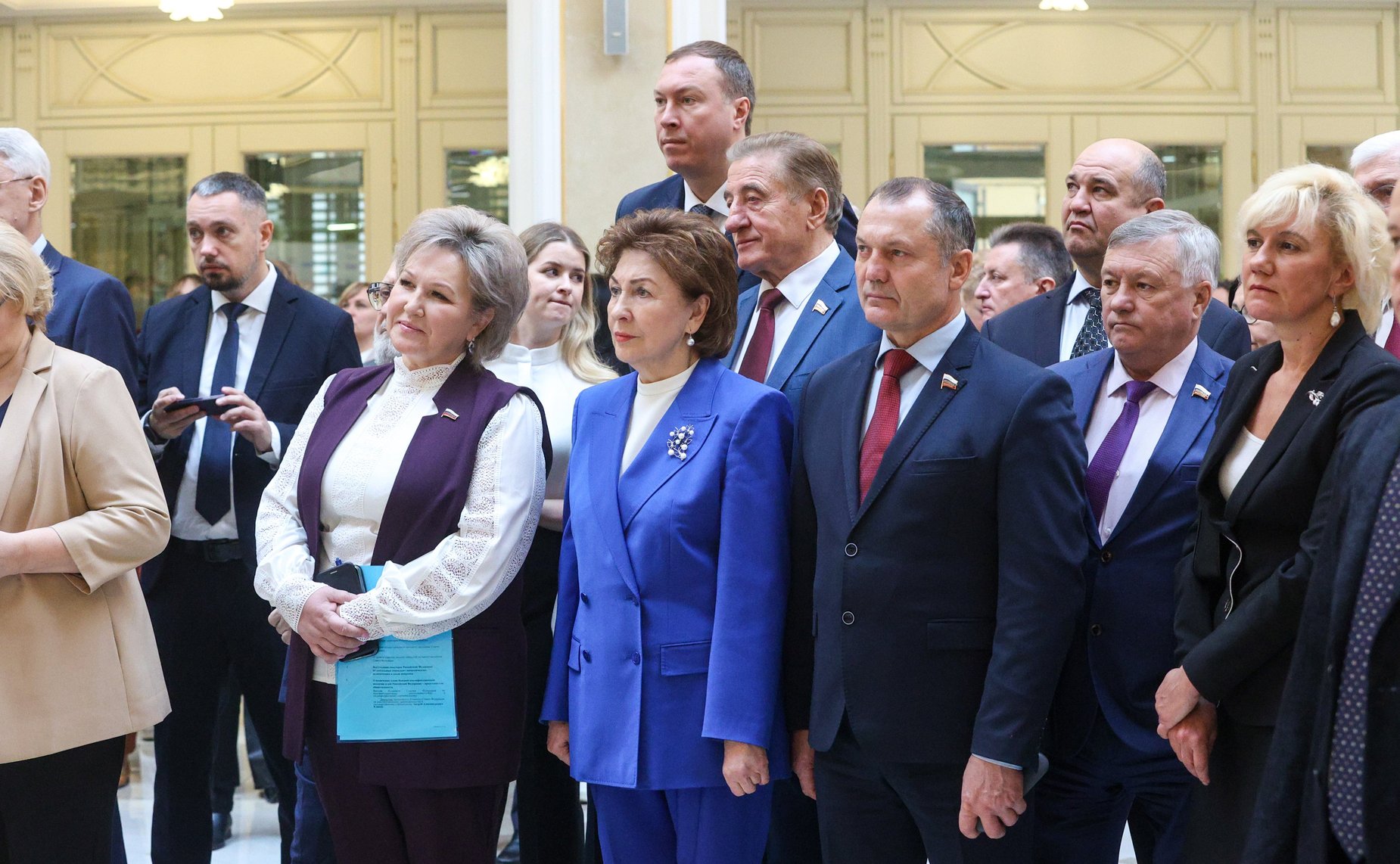 В Совете Федерации открылась выставка «Традиционные женские образы России»