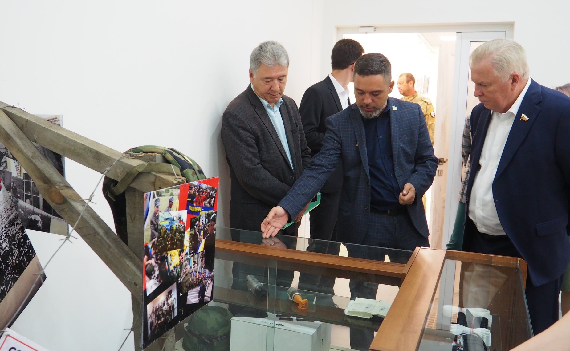 Вячеслав Наговицын провел встречи в региональном филиале фонда «Защитники Отечества» в Бурятии