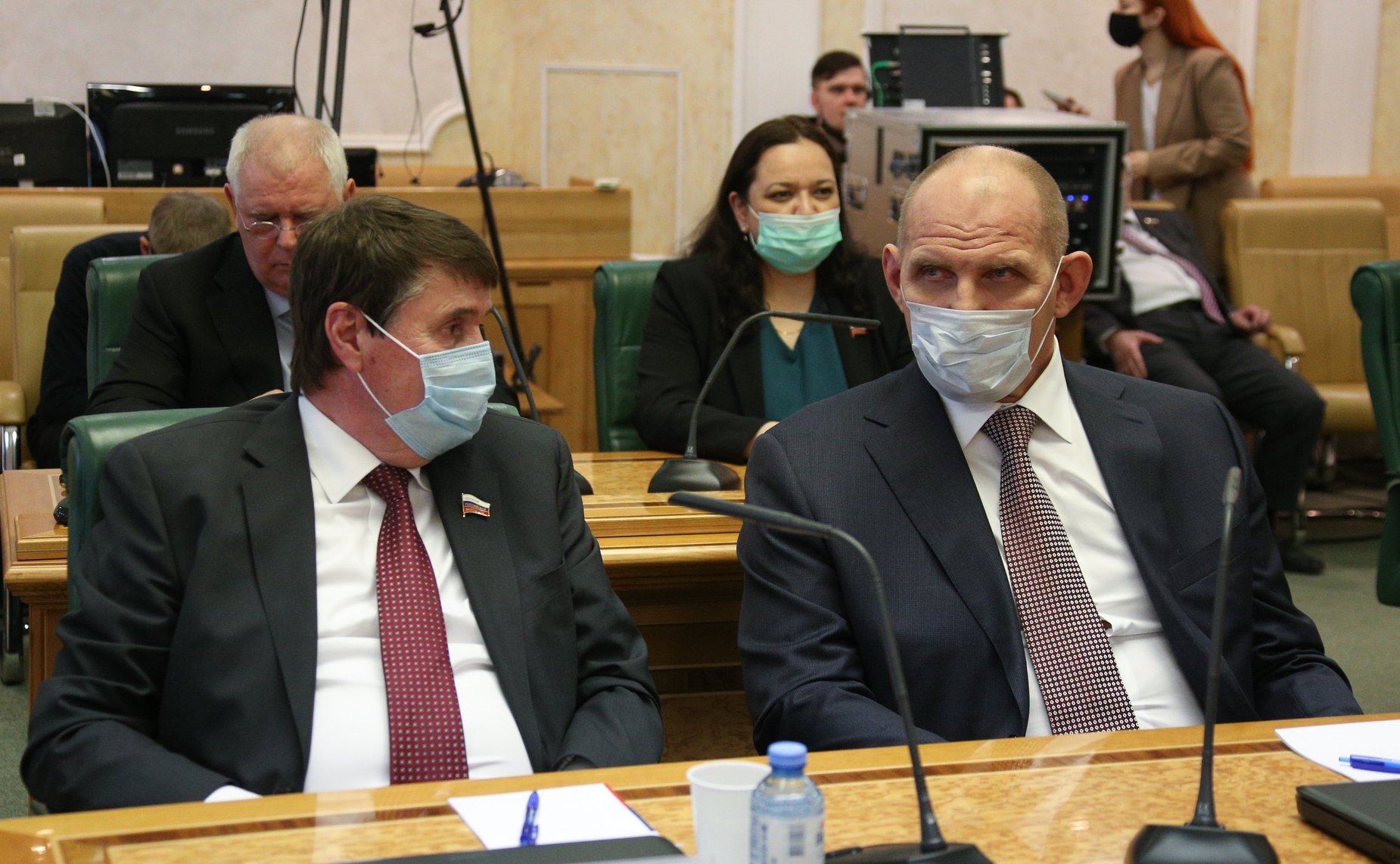 Расширенное заседание Комитета СФ по международным делам с участием членов Комитета СФ по обороне и безопасности и Чрезвычайного и Полномочного Посла Российской Федерации в США Анатолия Антонова