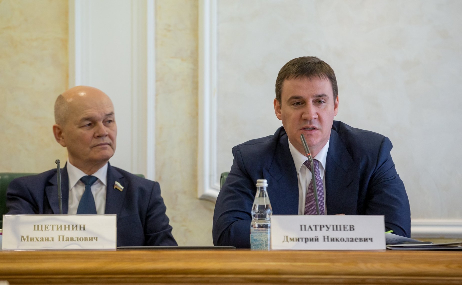 М. Щетинин и Д. Патрушев