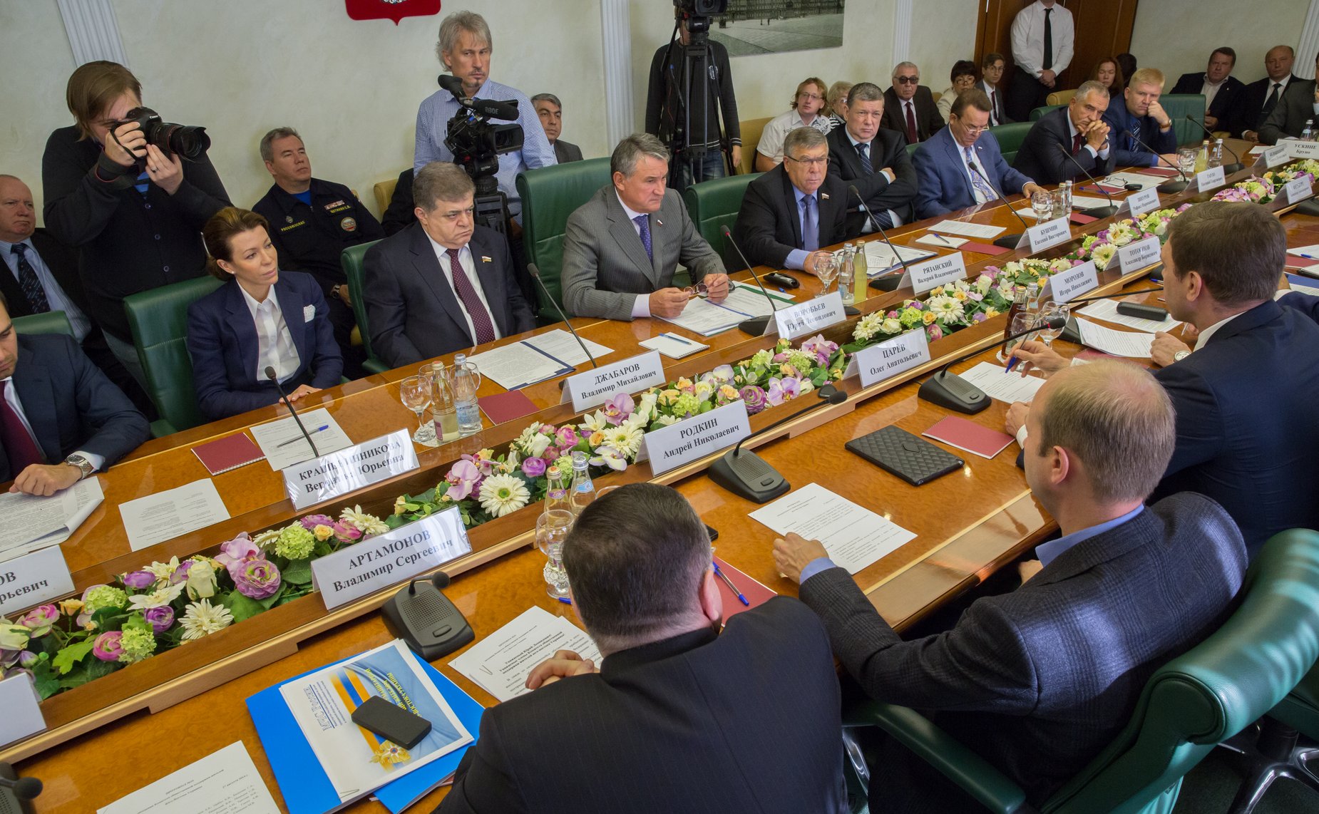 Заседание Комитета общественной поддержки жителей Юго-Востока Украины