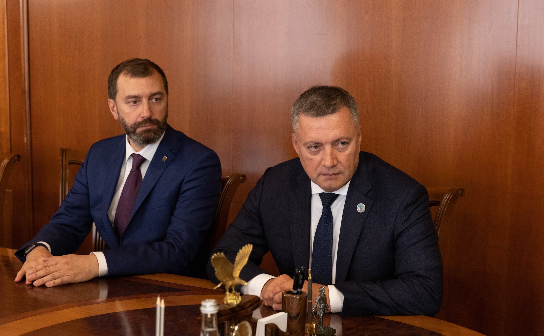 Валентина Матвиенко провела встречу с губернатором Иркутской области Игорем Кобзевым