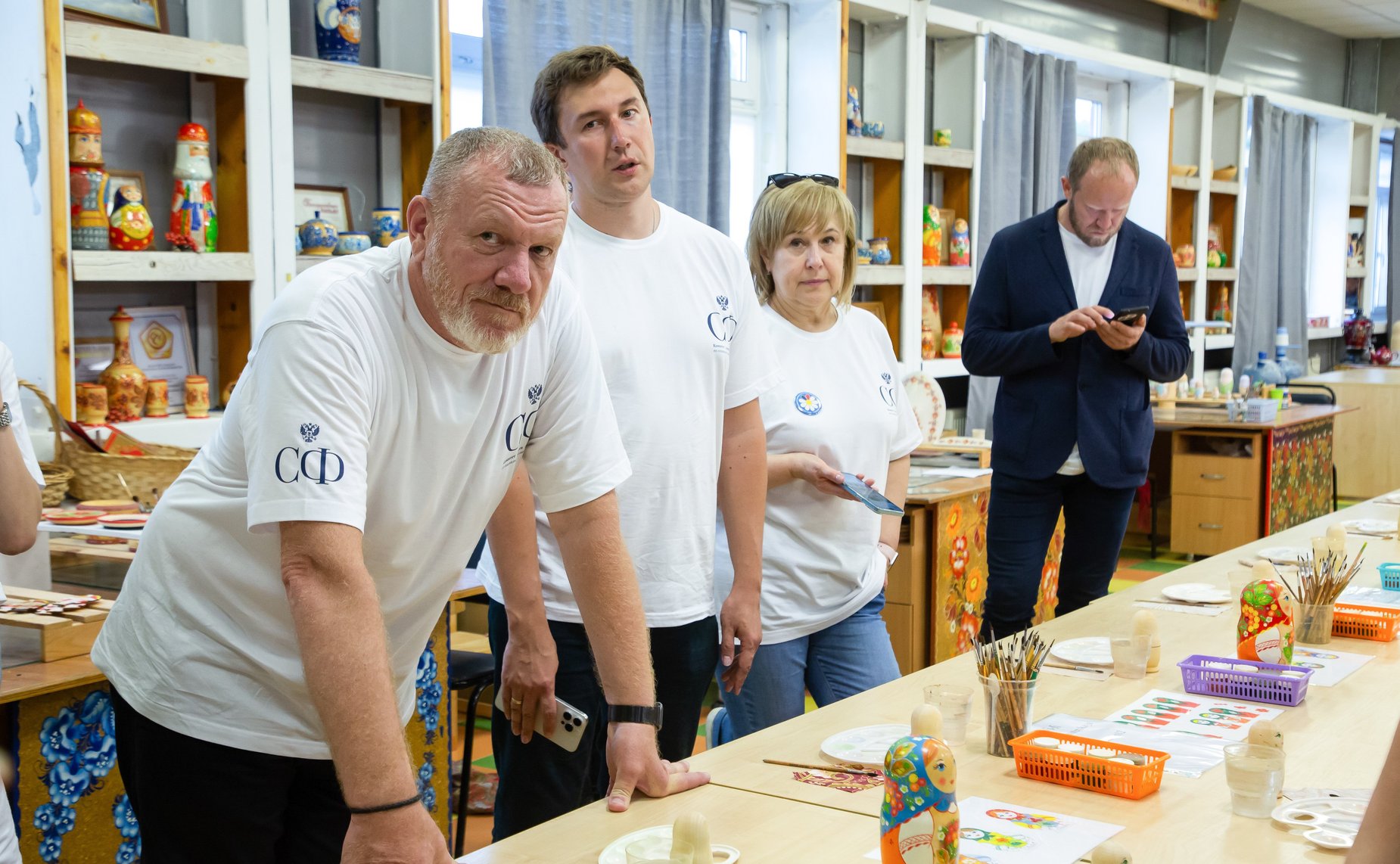 Сенаторы посетили предприятия народных художественных промыслов г. Суздаля