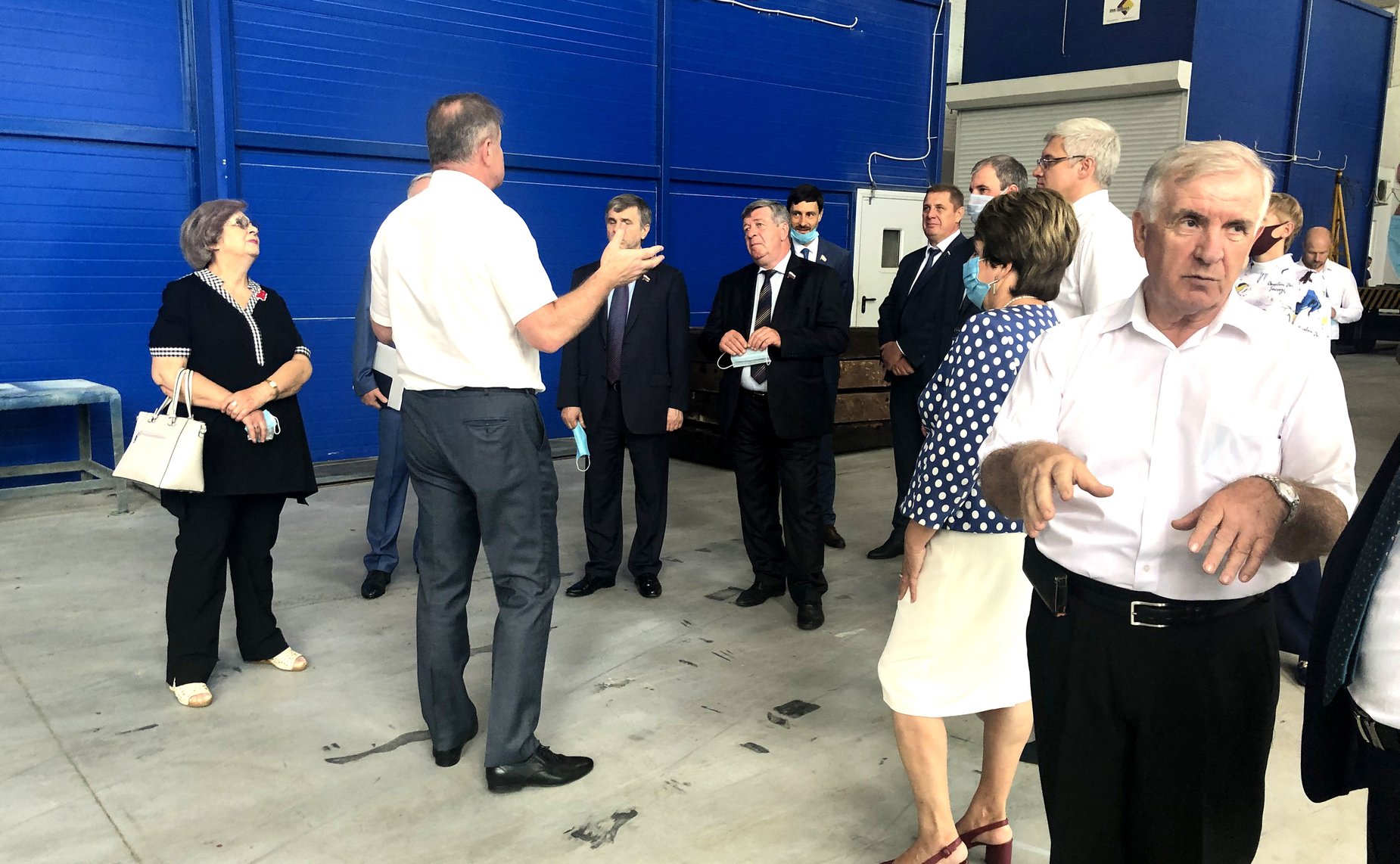 Посещение предприятий в рамках выездного заседания Комитета СФ по Регламенту и организации парламентской деятельности в г. Краснодаре