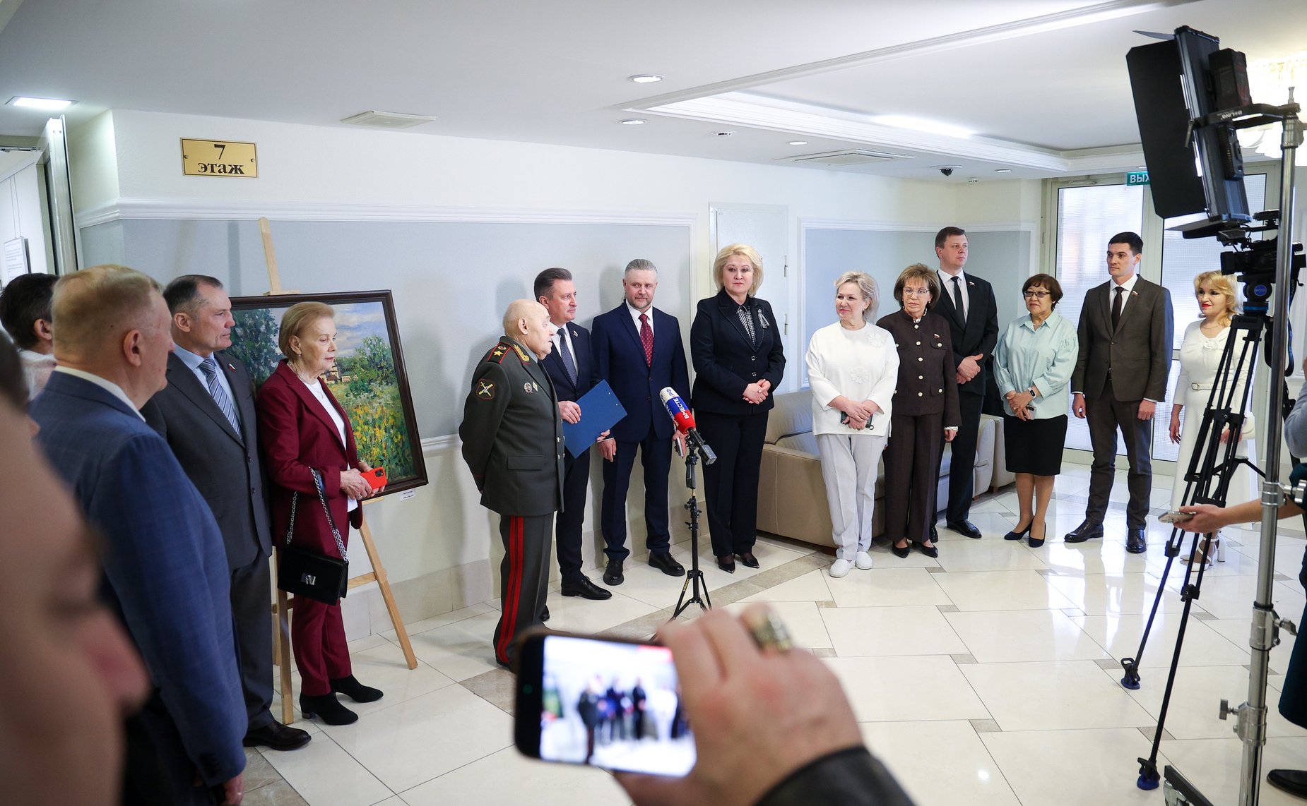 Открытие в Совете Федерации выставки «По Земле Вологодской»