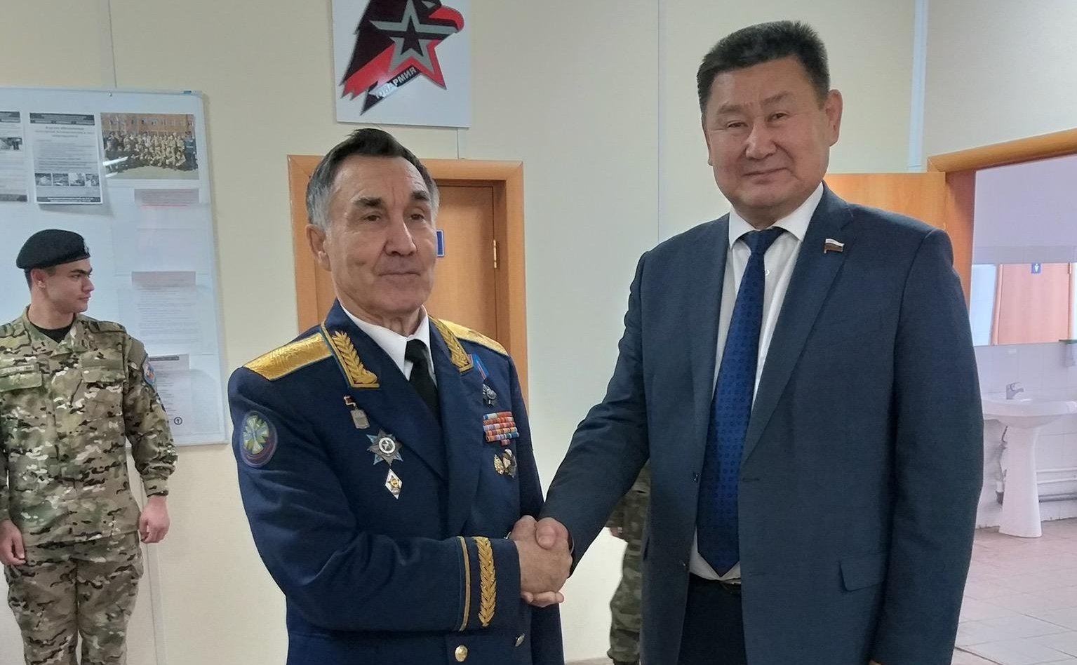 Александр Барсуков и Вячеслав Мархаев