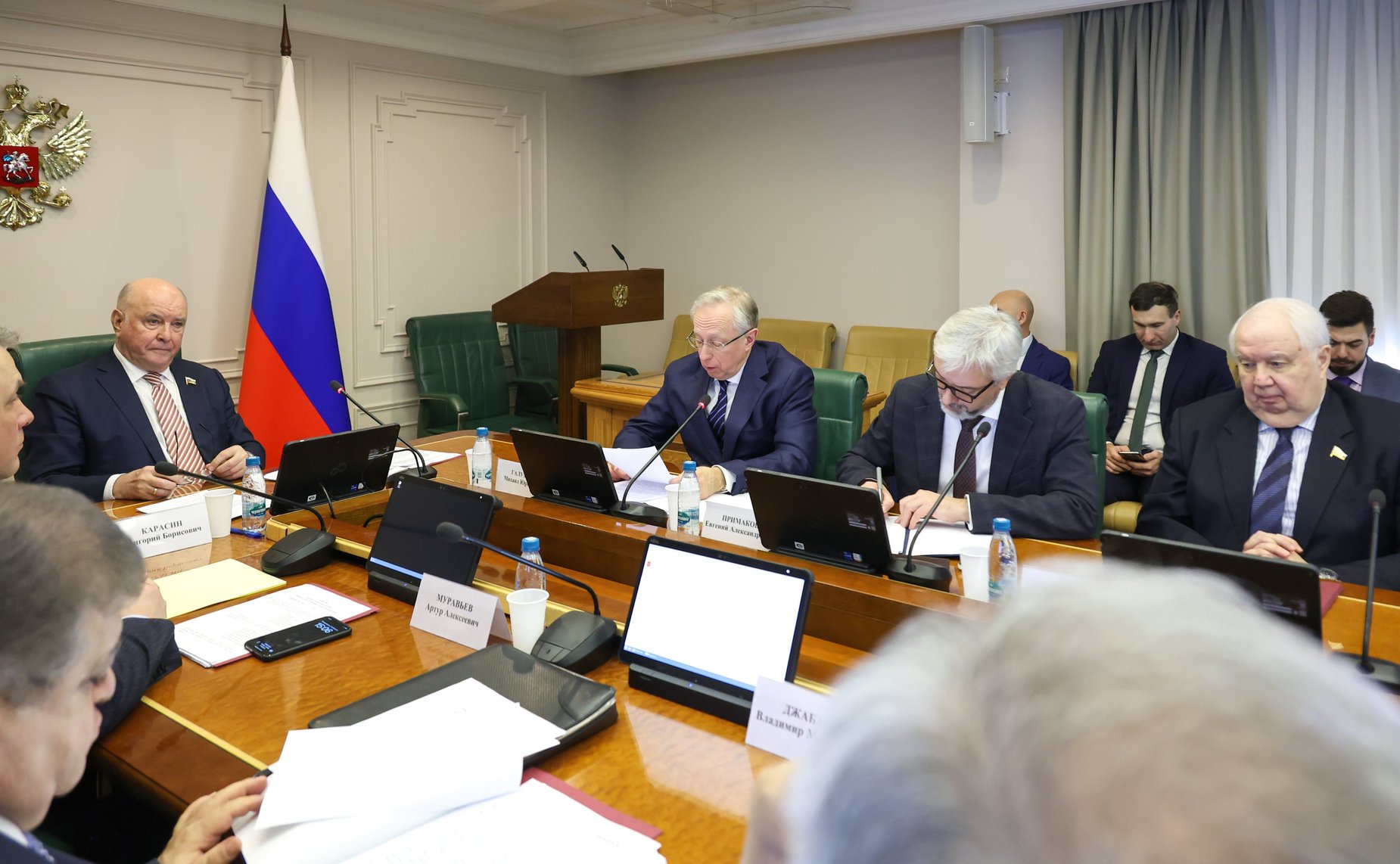 Заседание Комитета Совета Федерации по международным делам