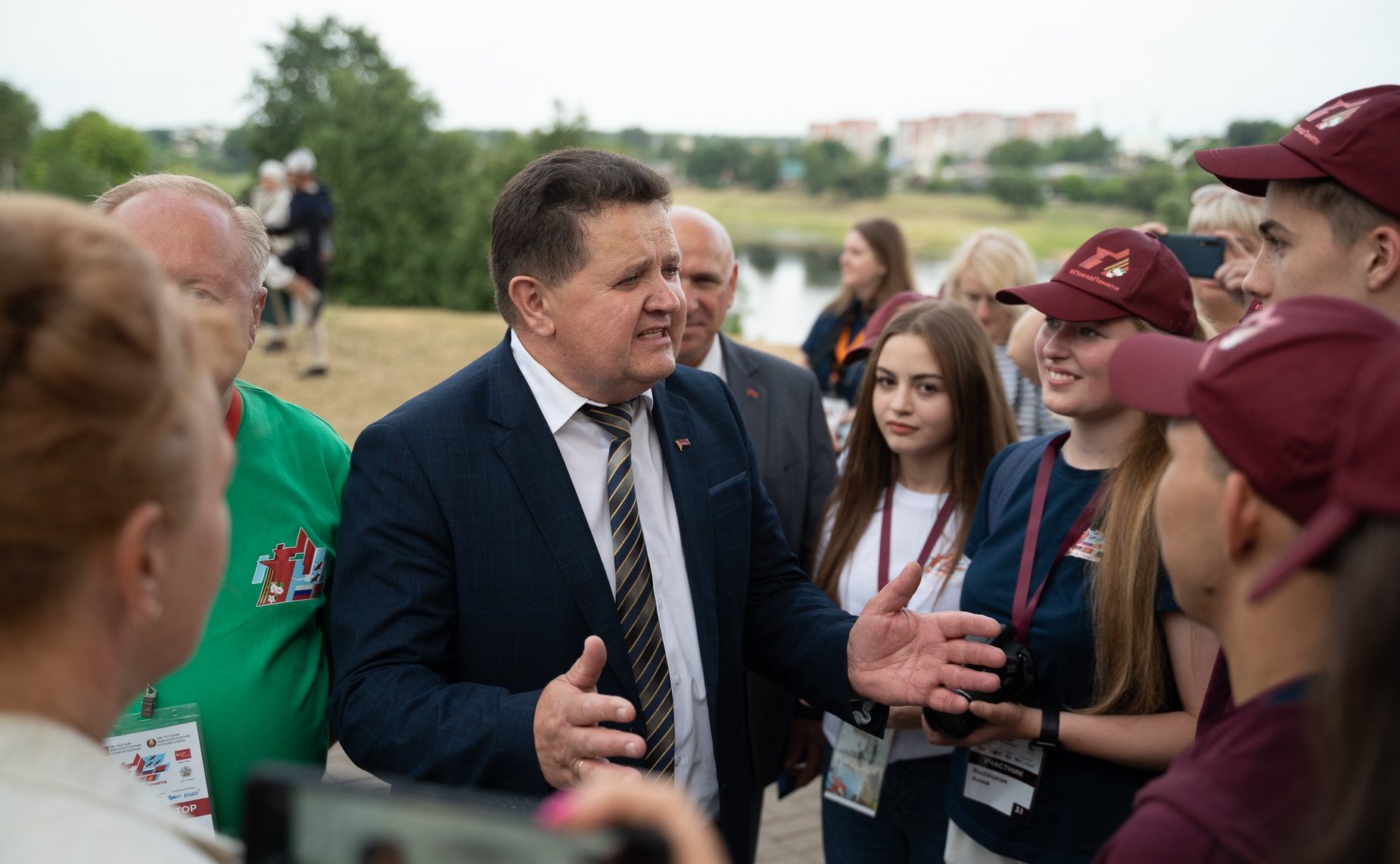 Участники культурно-образовательного проекта «Поезд Памяти» побывали в Полоцке