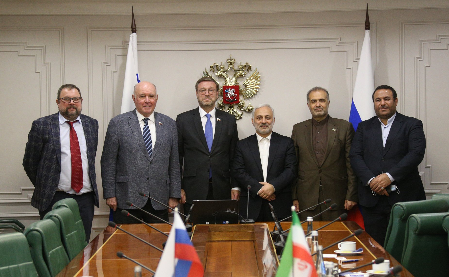 Встреча заместителя Председателя Совета Федерации Константина Косачева с председателем Комиссии по национальной безопасности и внешней политике Собрания Исламского Совета Исламской Республики Иран