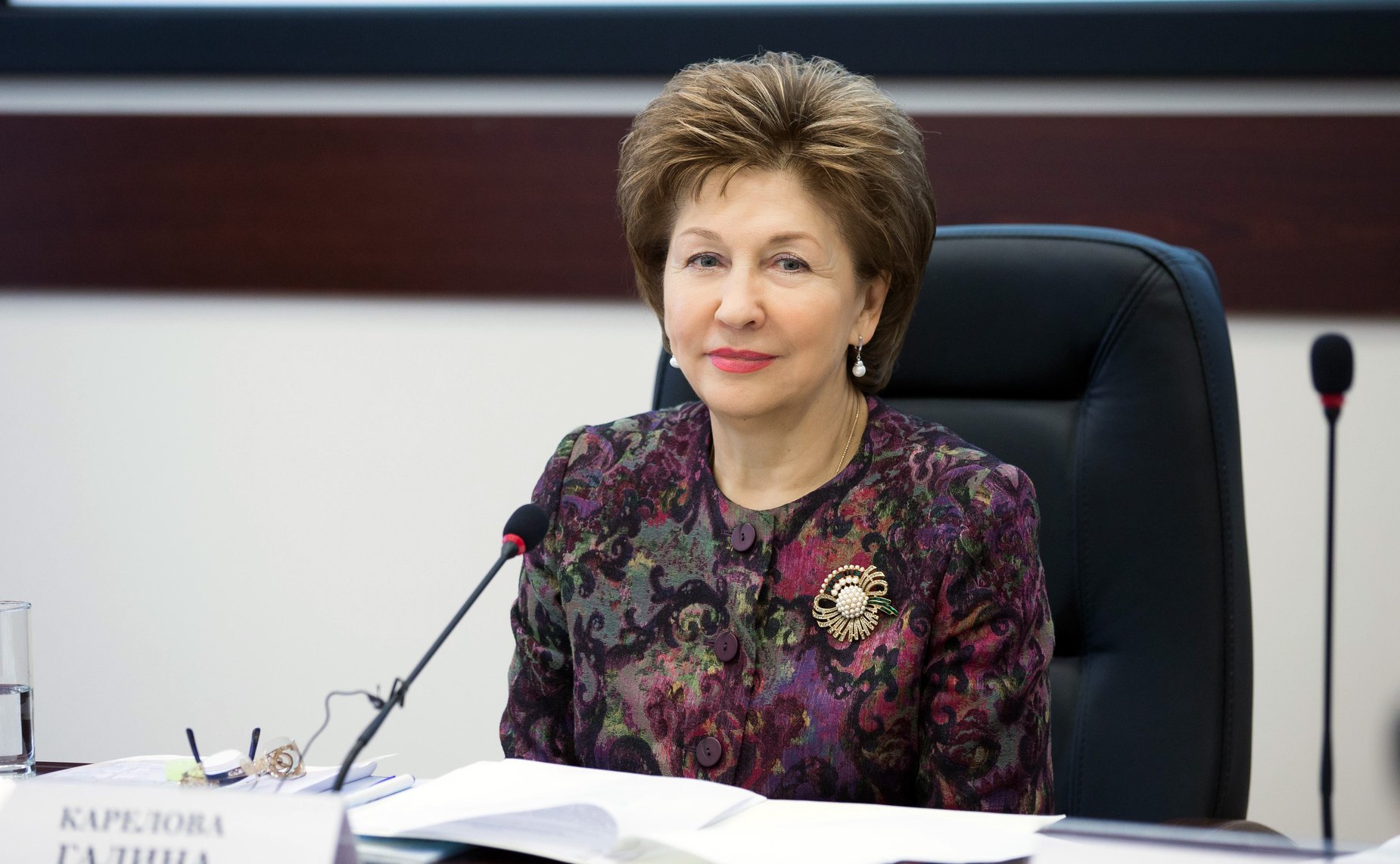 Г. Карелова на заседании «круглого стола» на тему «Инновационные проекты государственно-частного партнерства: опыт регионов»