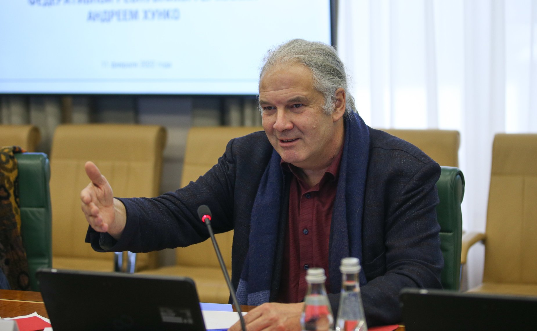 Константин Косачев провел встречу с депутатом Бундестага Федеративной Республики Германия, представителем фракции «левых» в Парламентской ассамблее Совета Европы Андреем Хунко