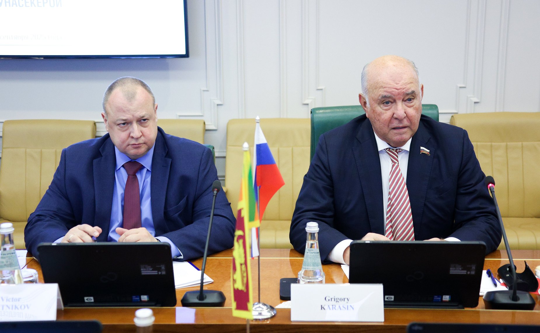 Григорий Карасин провел рабочую встречу с Чрезвычайным и Полномочным Послом Демократической Социалистической Республики Шри-Ланка в РФ Шобини Каушалой Гунасекерой